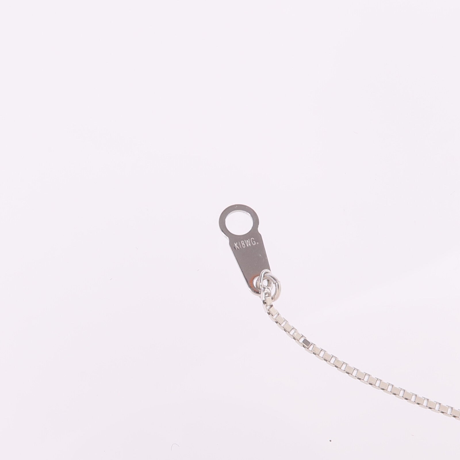 JEWELRY 【激減優惠】18K白金Peridot Diamnd Necklace橄欖石/鑽石項鍊