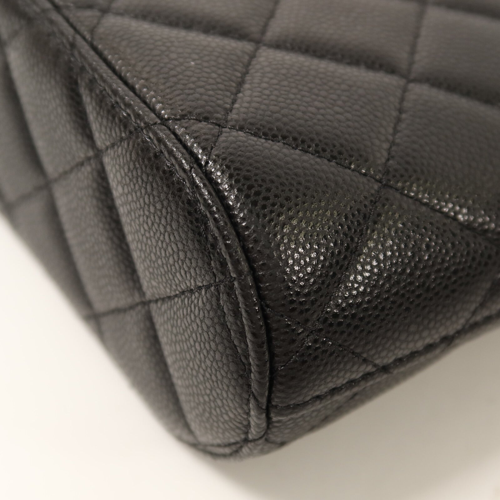 CHANEL 牛皮皮革Chain Shoulder鏈帶手挽肩背兩用袋