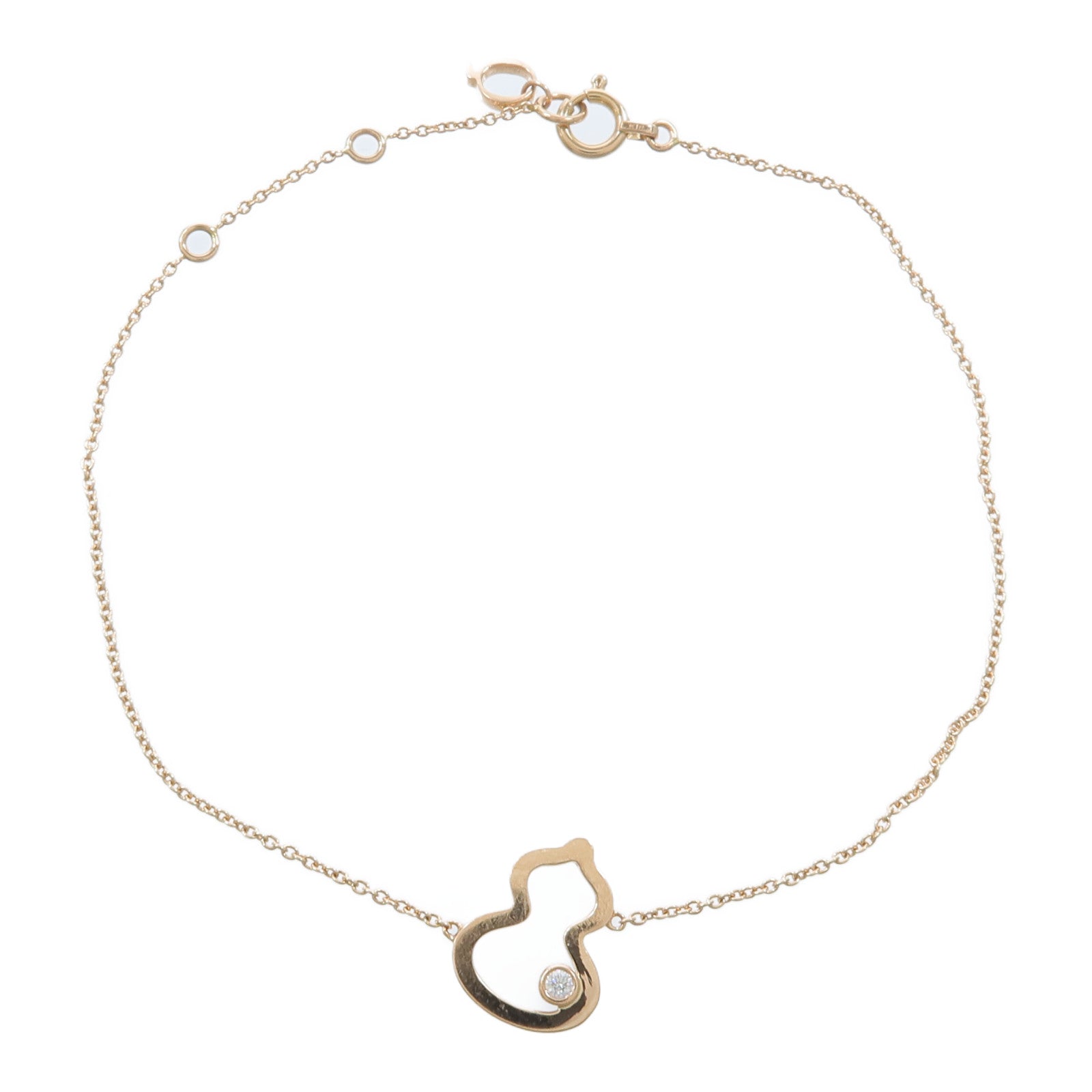 JEWELRY 18K玫瑰金Diamond Bracelet鑽石手鏈