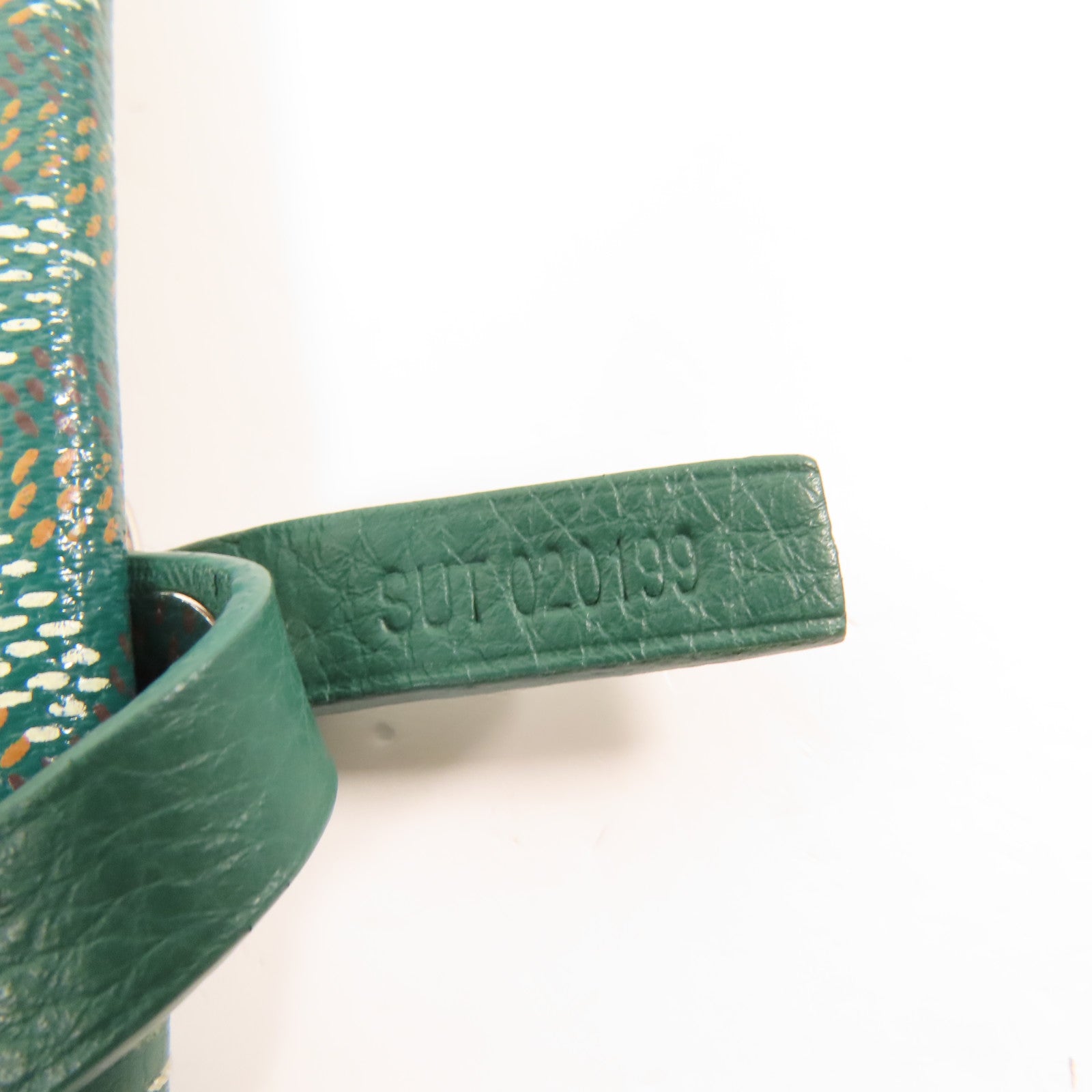 GOYARD PVC Anjou Mini銀扣肩背袋