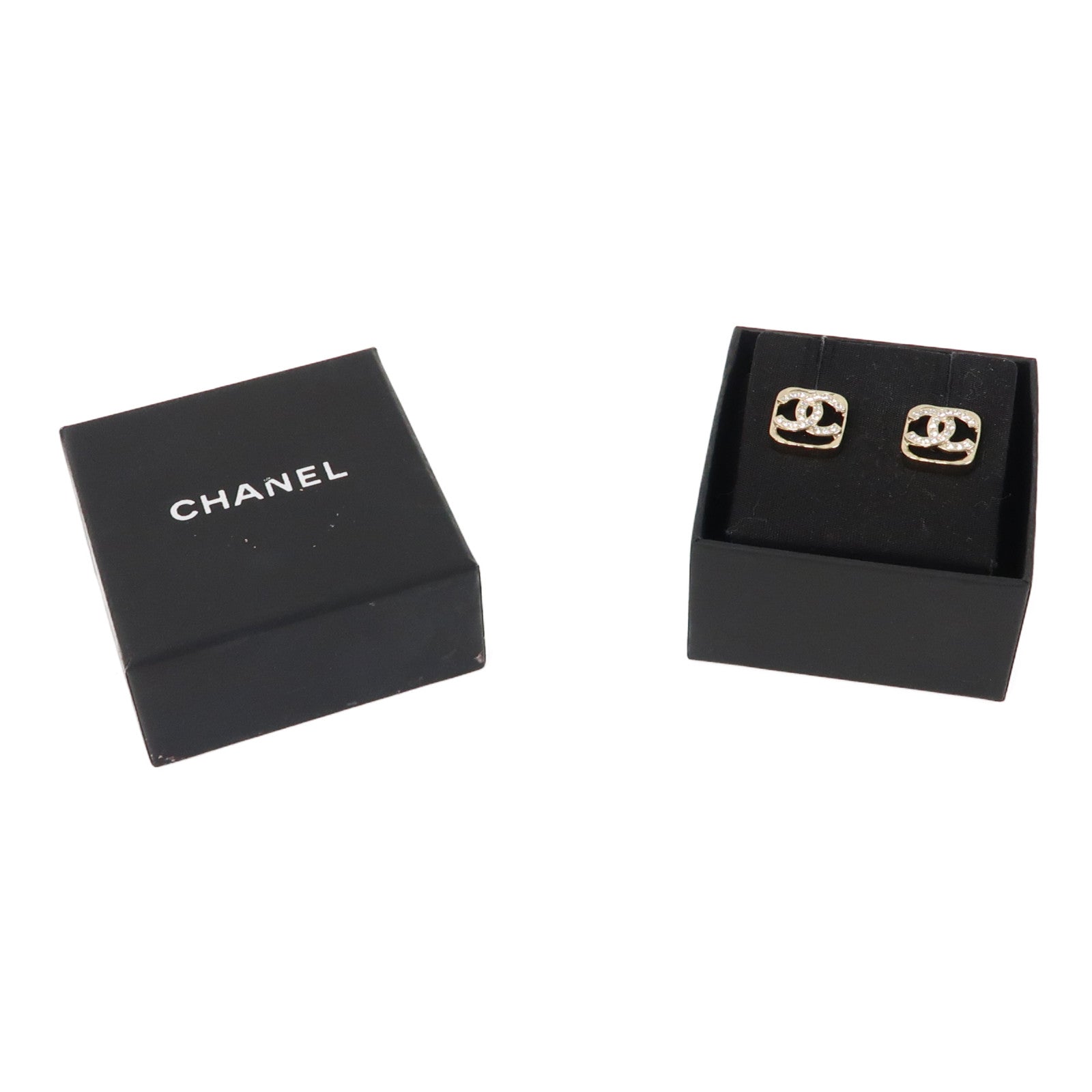 CHANEL 金屬Earrings耳環金色
