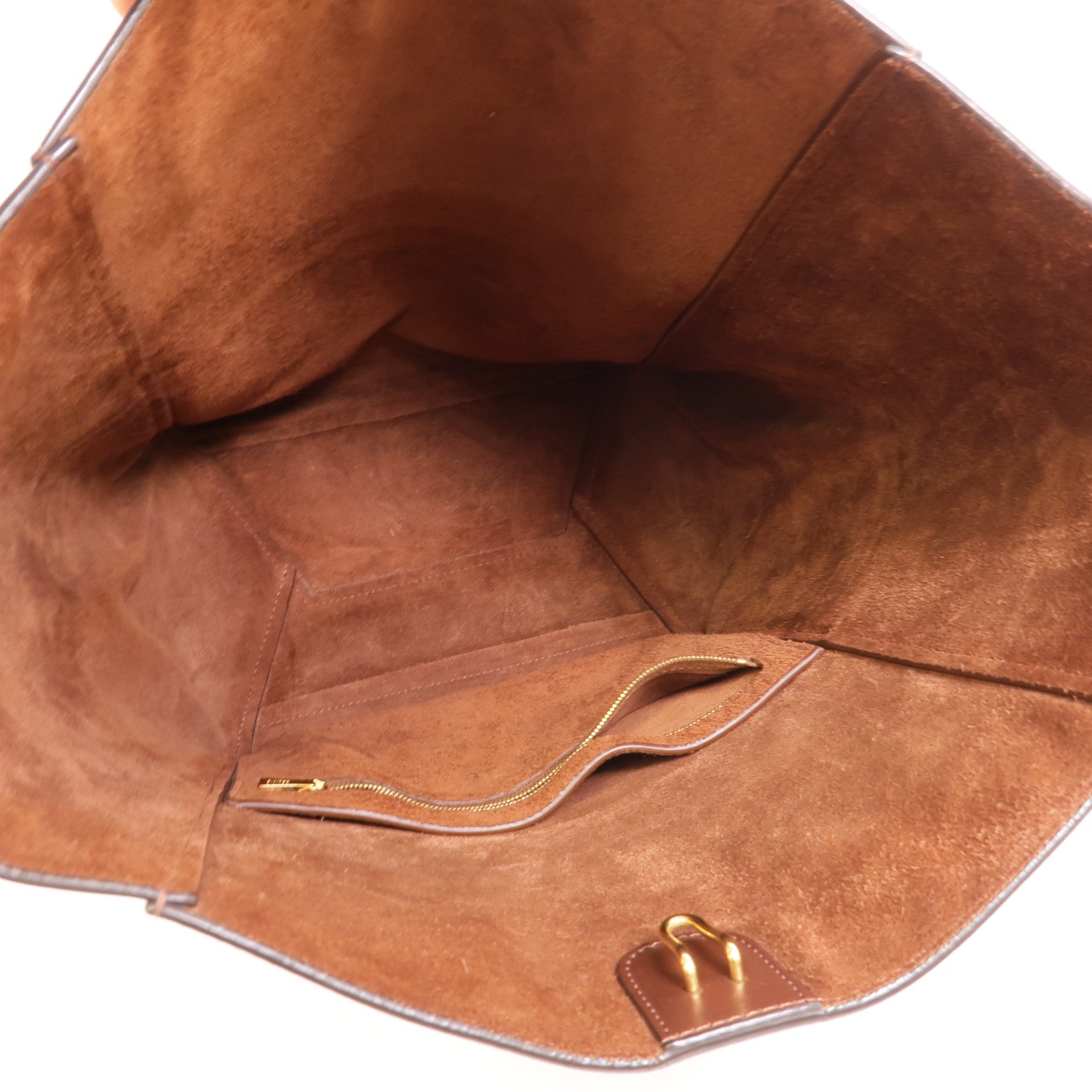 CELINE 牛皮皮革Sangle Bucket Large肩背袋