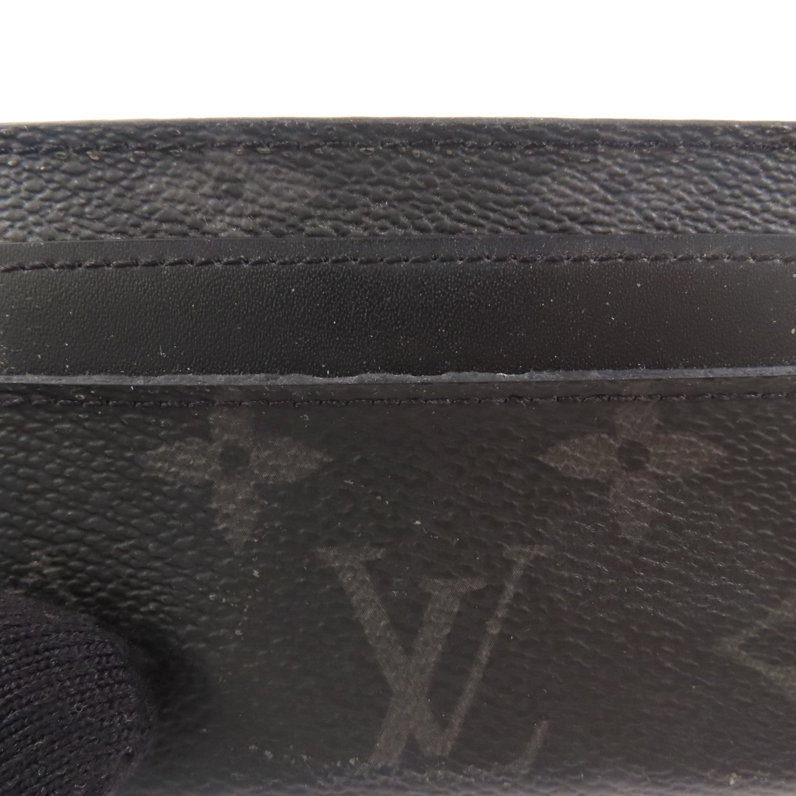 LOUIS VUITTON Monogram Eclipse Card Holder卡片套
