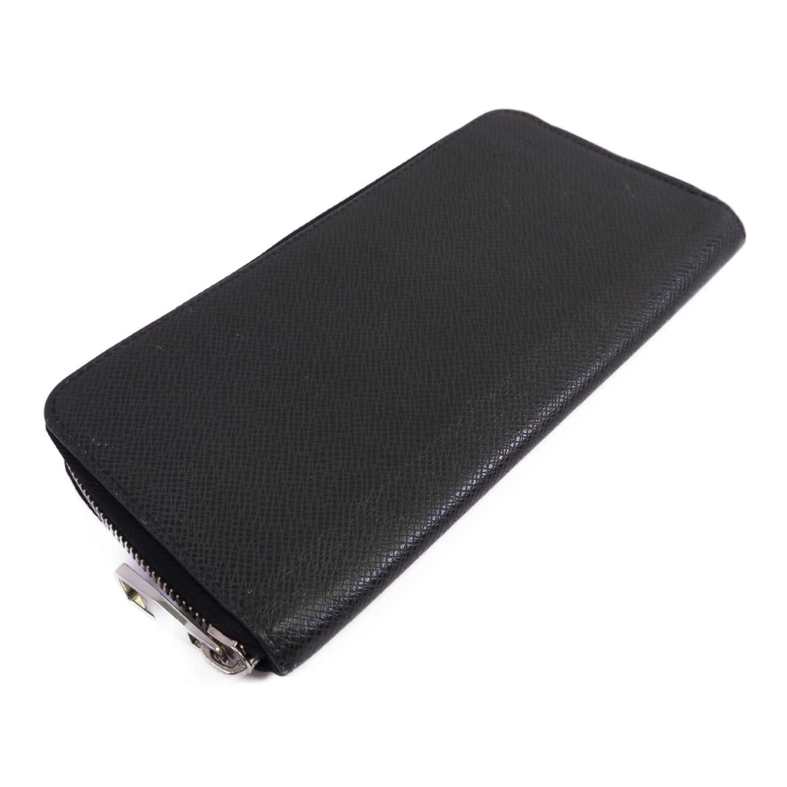 LOUIS VUITTON 【激減優惠】Taiga Zippy Wallet Vertical銀扣長錢包