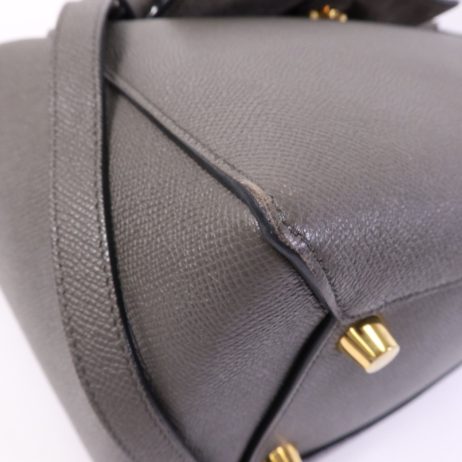 CELINE 牛皮皮革Belt Bag金扣手挽肩背兩用袋