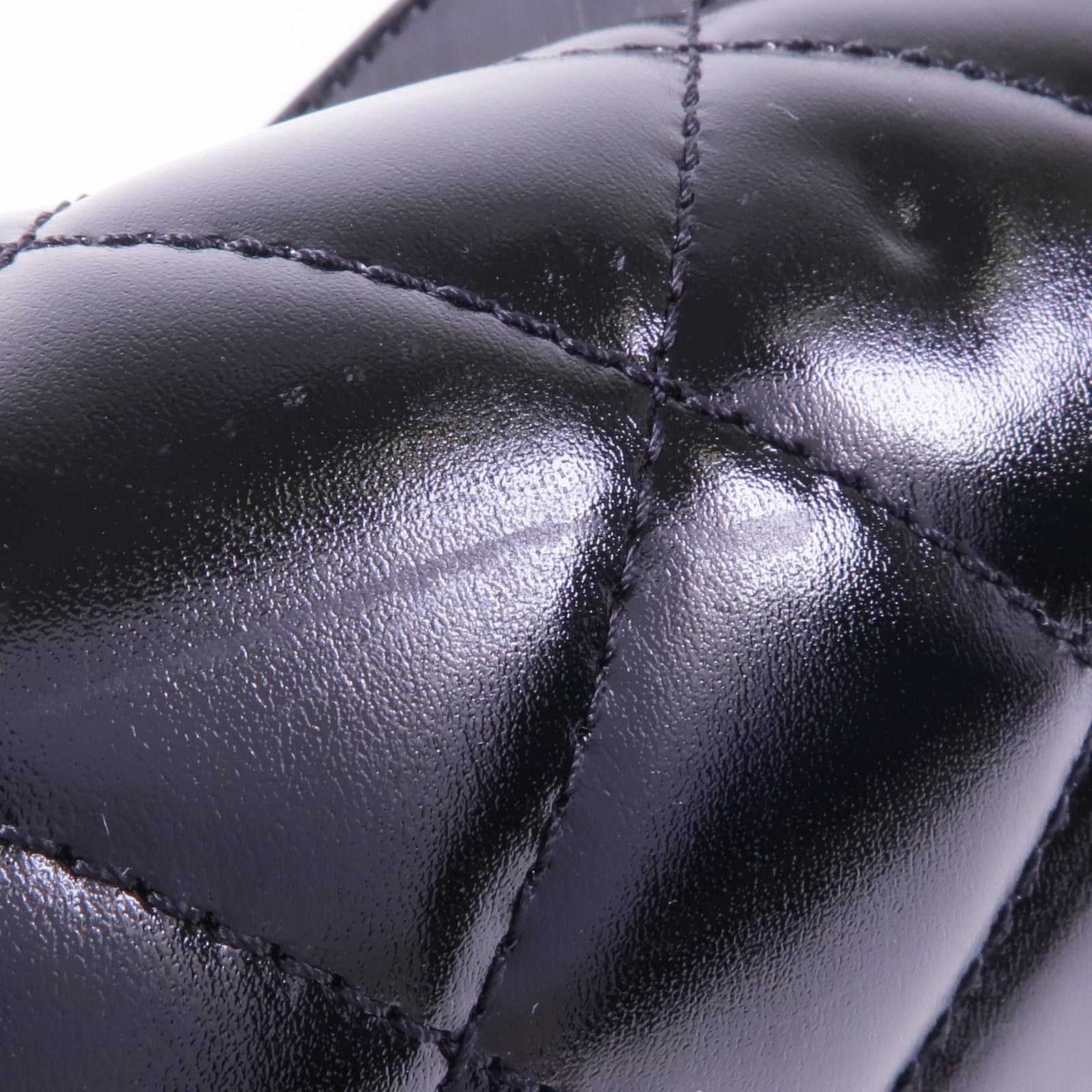 CHANEL 皮革Shoulder Bag金扣肩背袋