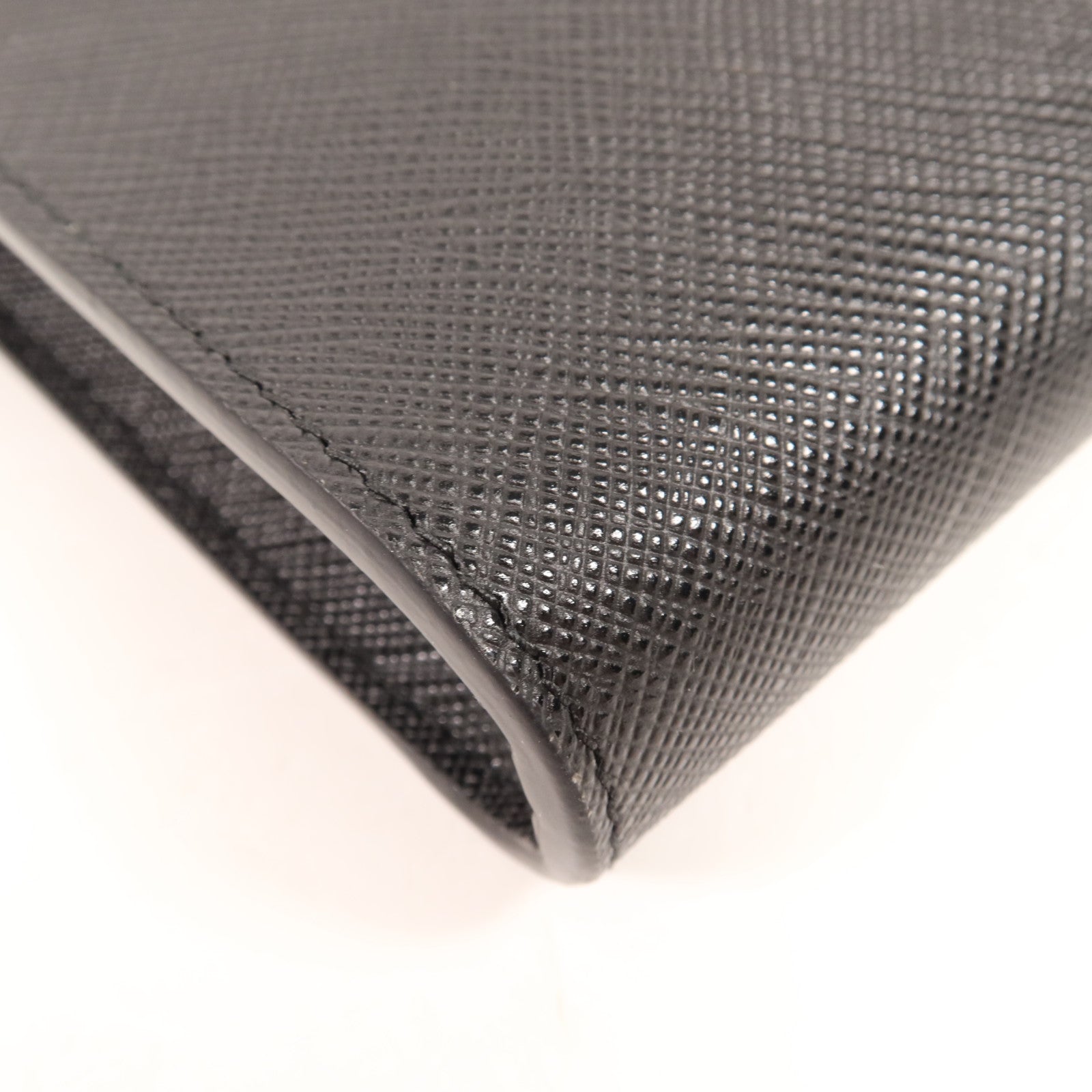 PRADA 牛皮皮革Chain Shoulder金扣鏈帶肩背袋