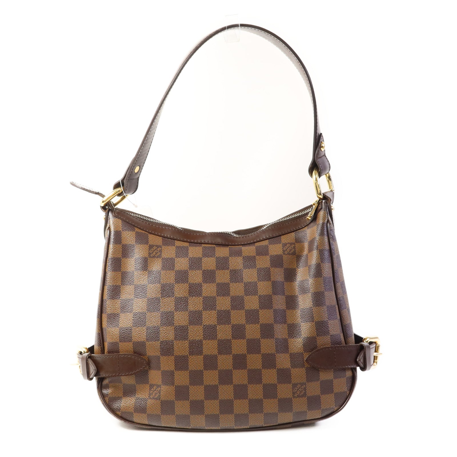 LOUIS VUITTON Damier Highbury金扣肩背袋