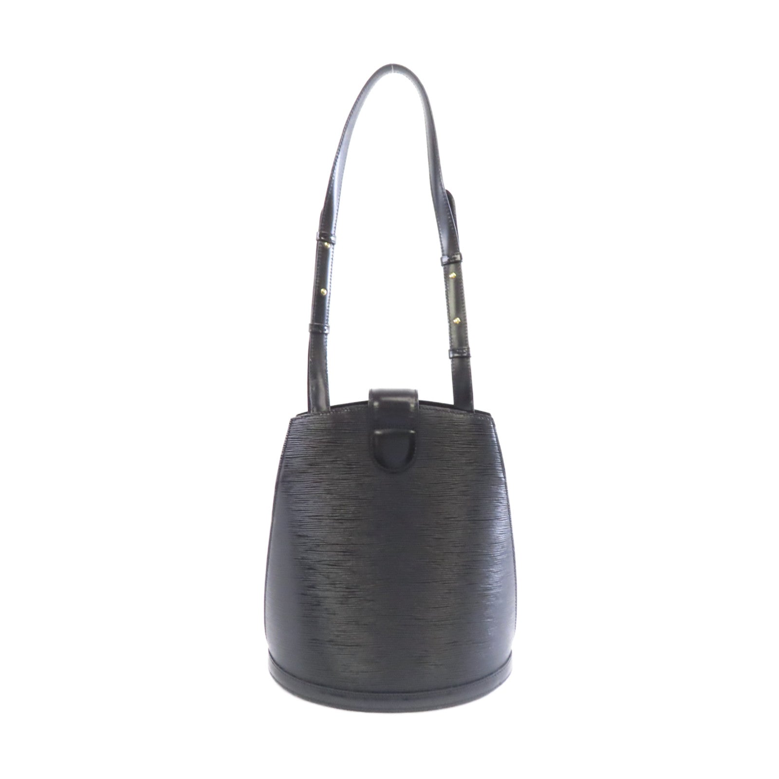 LOUIS VUITTON Epi Cluny Shoulder Bag金扣肩背袋黑色