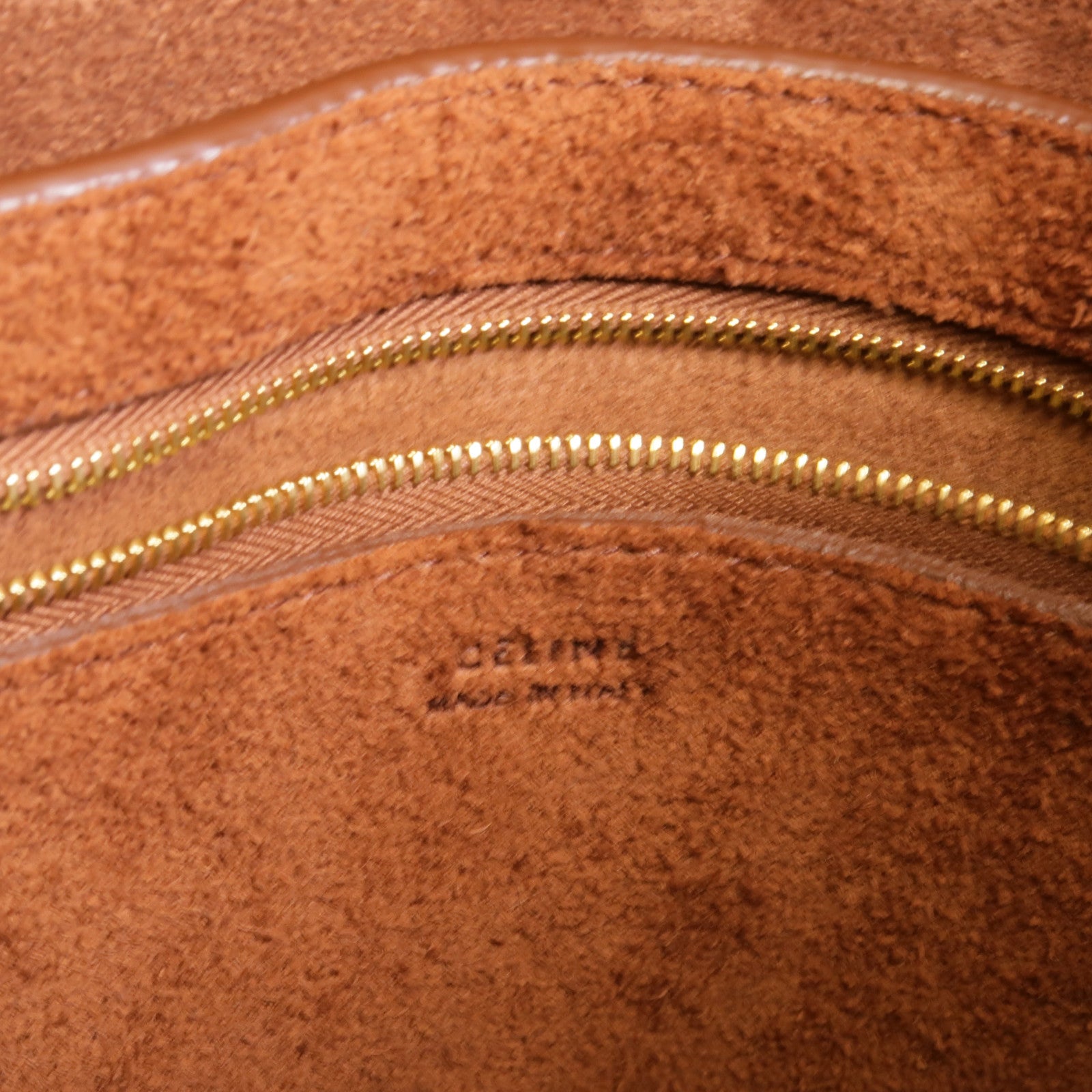 CELINE 牛皮皮革Sangle Bucket Large肩背袋