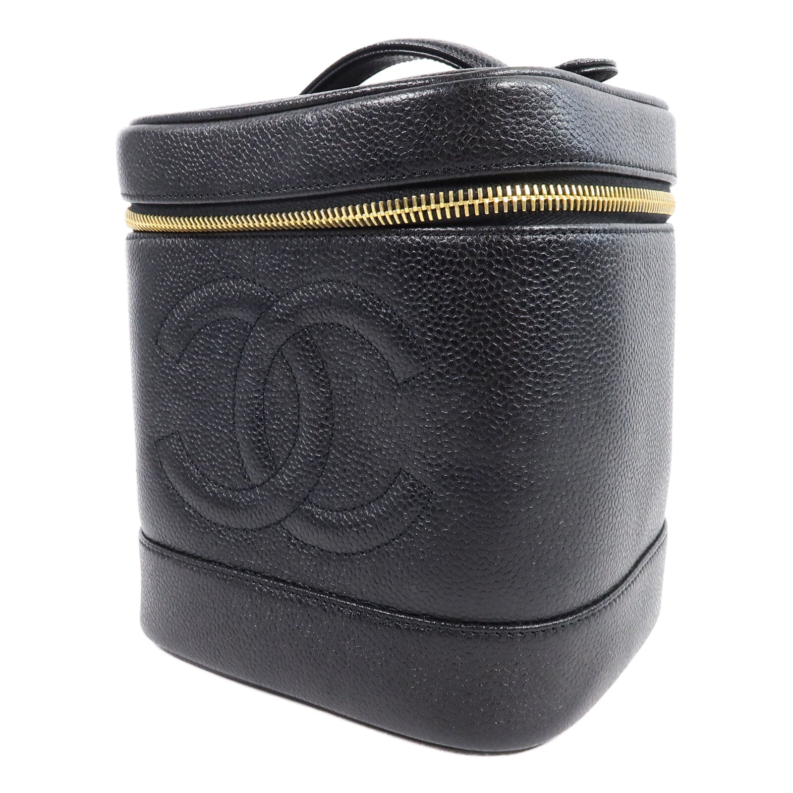 CHANEL 牛皮皮革Vintage Vanity Case手挽袋