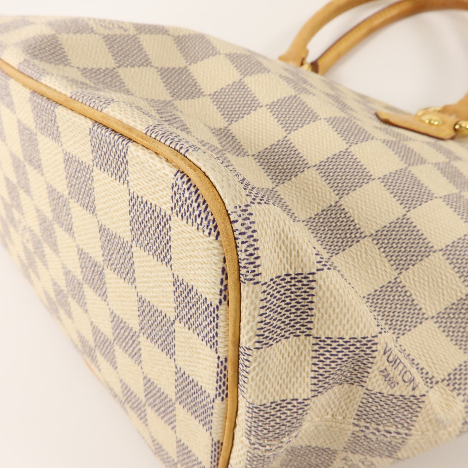 LOUIS VUITTON Damier Azur Saleya PM手挽袋