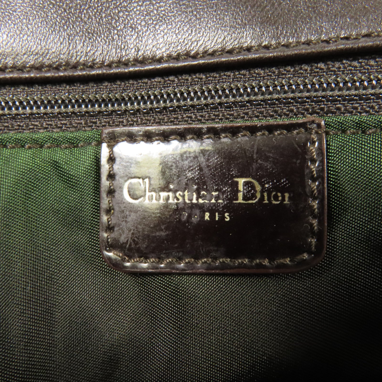 Dior 牛皮皮革Shoulder Bag金扣肩背袋