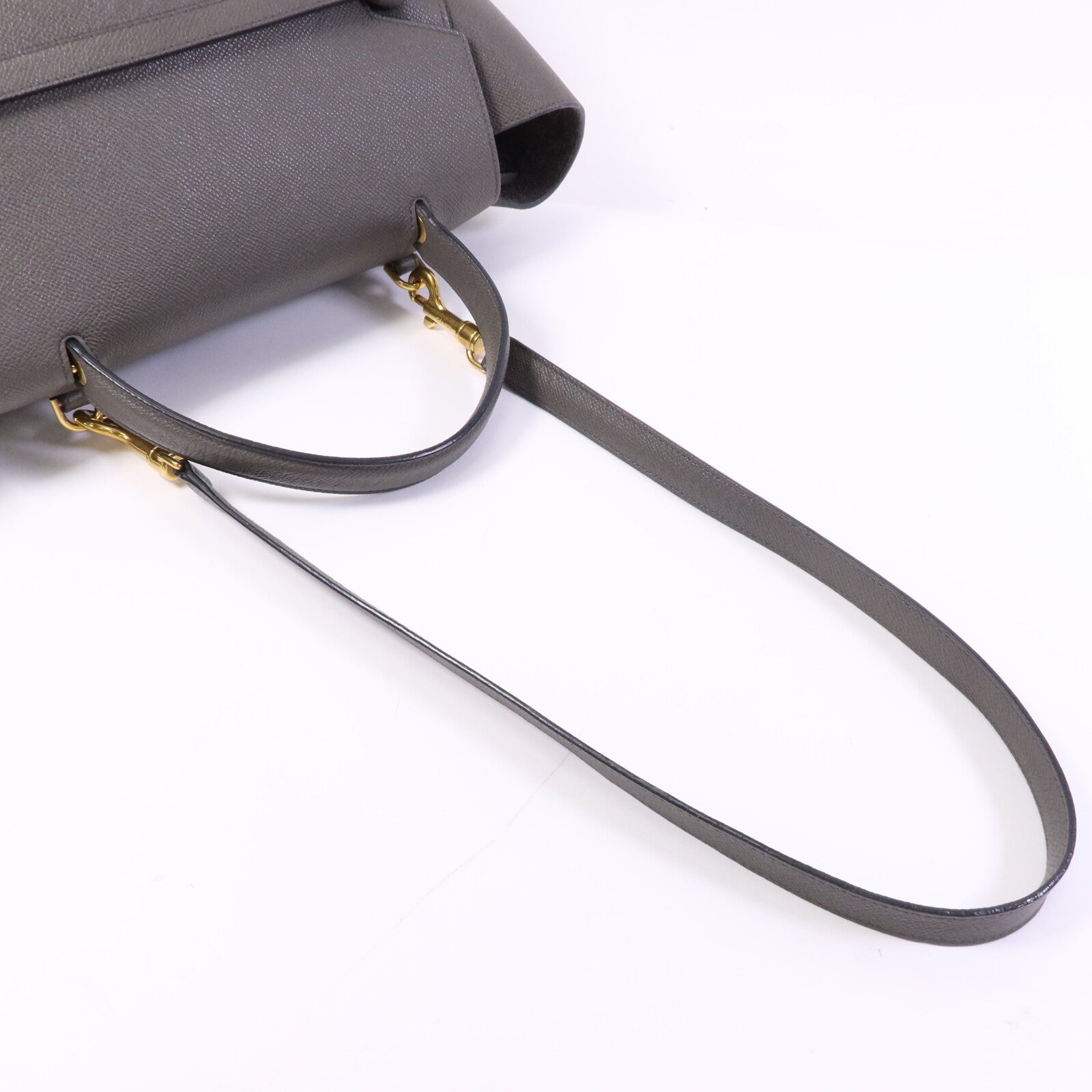 CELINE 牛皮皮革Belt Bag金扣手挽肩背兩用袋