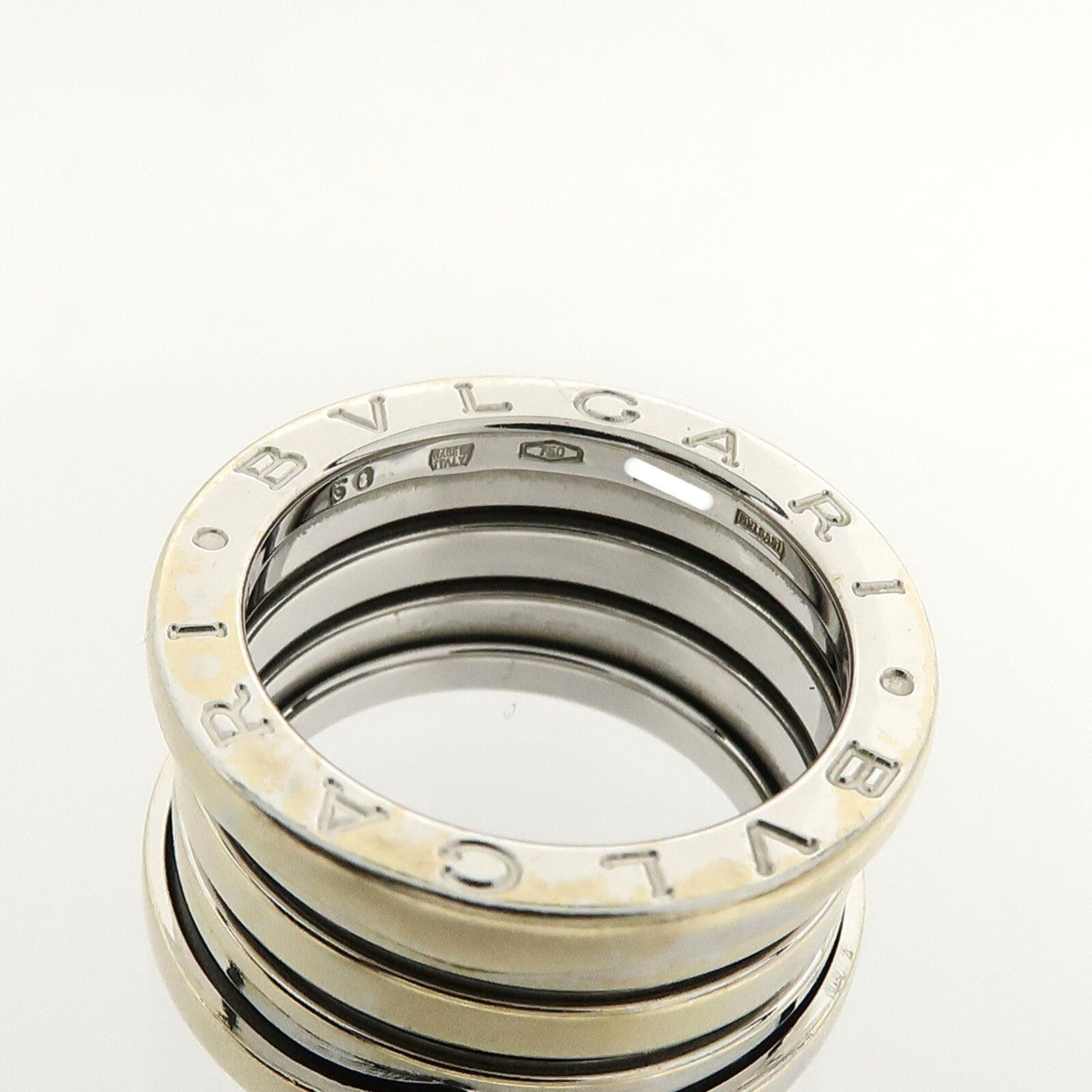 BVLGARI 18K白金B-zero1 4戒指