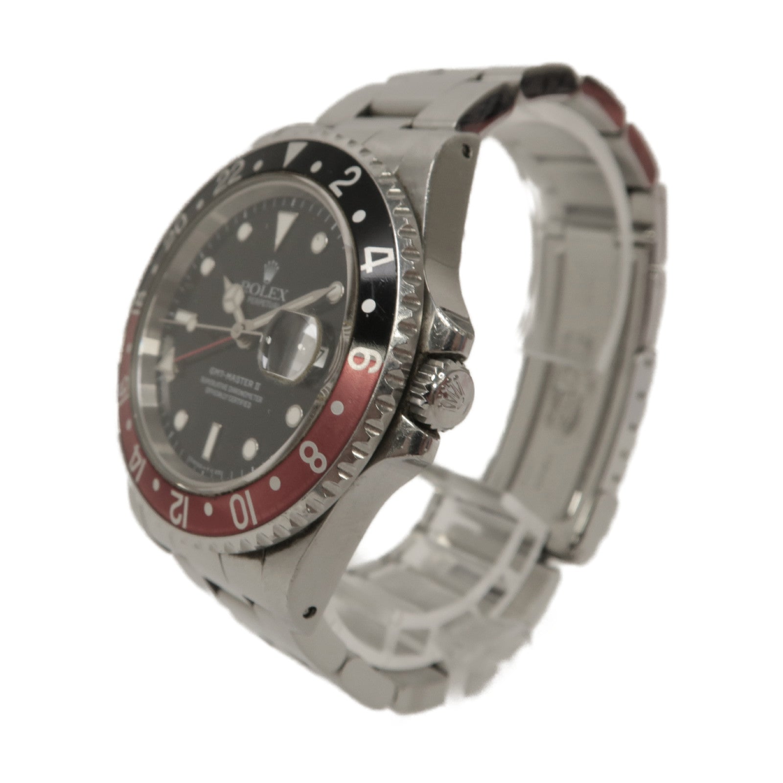 ROLEX GMT Master II Coke不鏽鋼自動機芯手錶黑色