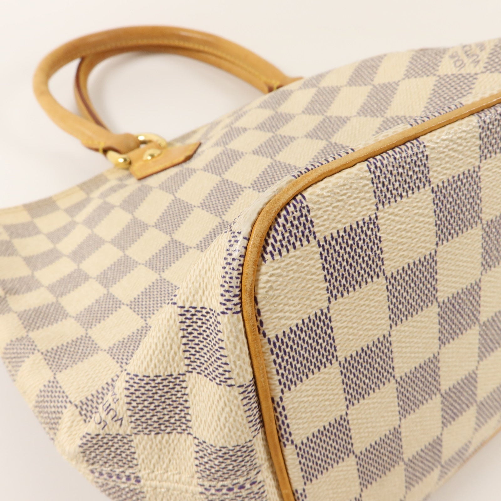 LOUIS VUITTON Damier Azur Saleya PM手挽袋