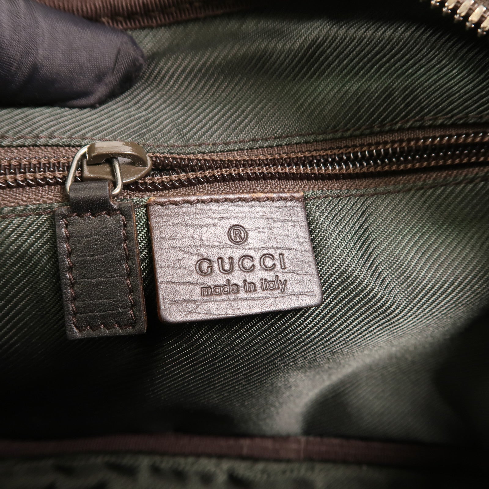 GUCCI 塗層帆布Shoulder Bag肩背袋