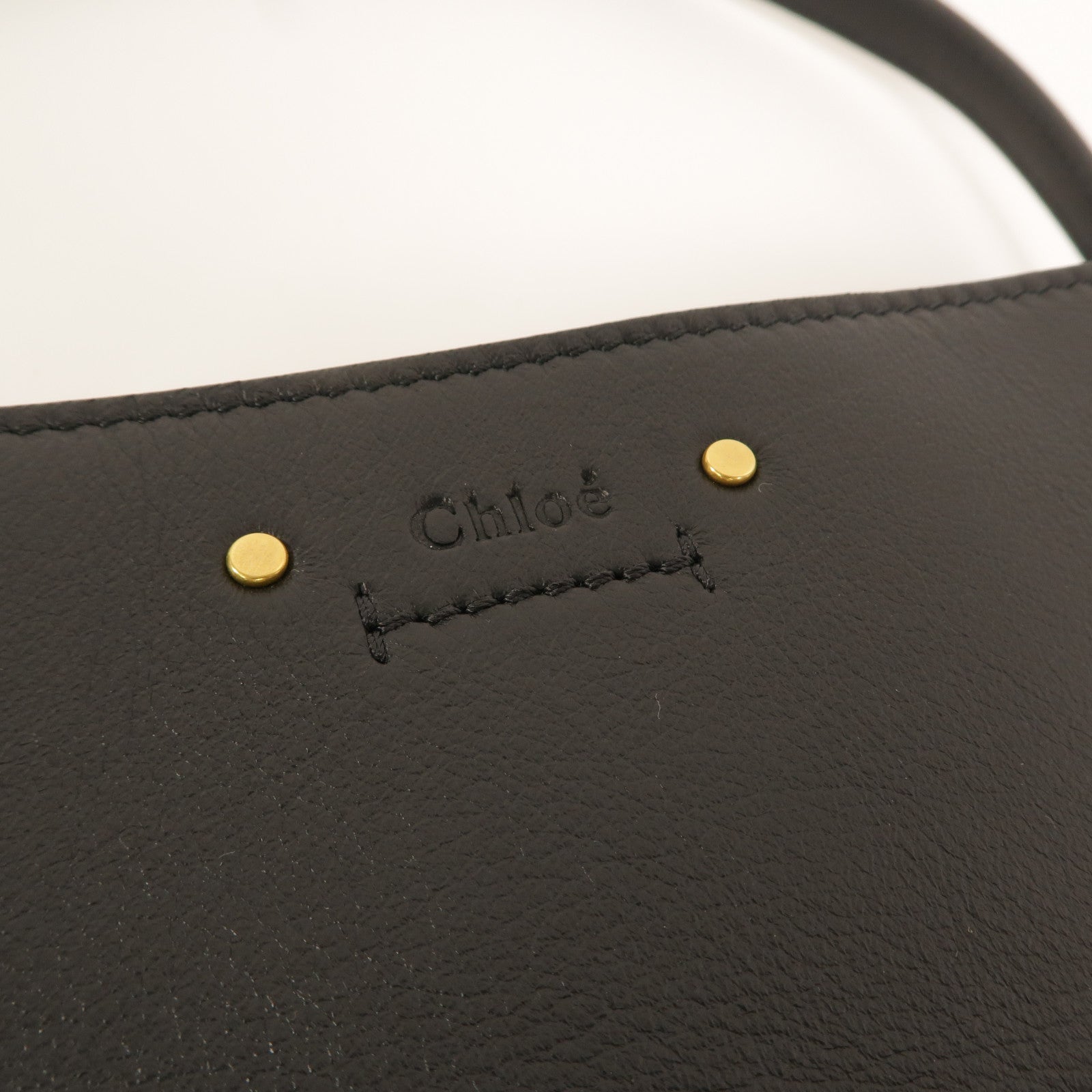 Chloe 牛皮皮革2 Way Bucket Bag手挽肩背兩用袋