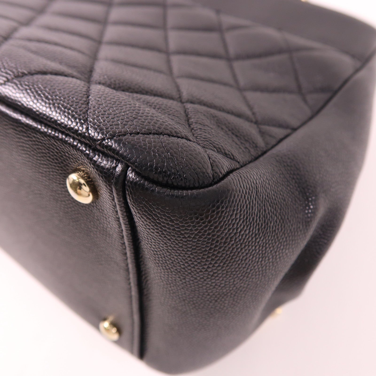 CHANEL 牛皮皮革2 Way Shoulder Bag金扣手挽肩背兩用袋