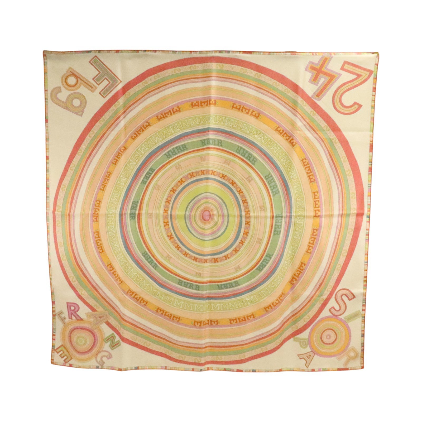 HERMES 絲質Scarf 90x90cm絲巾