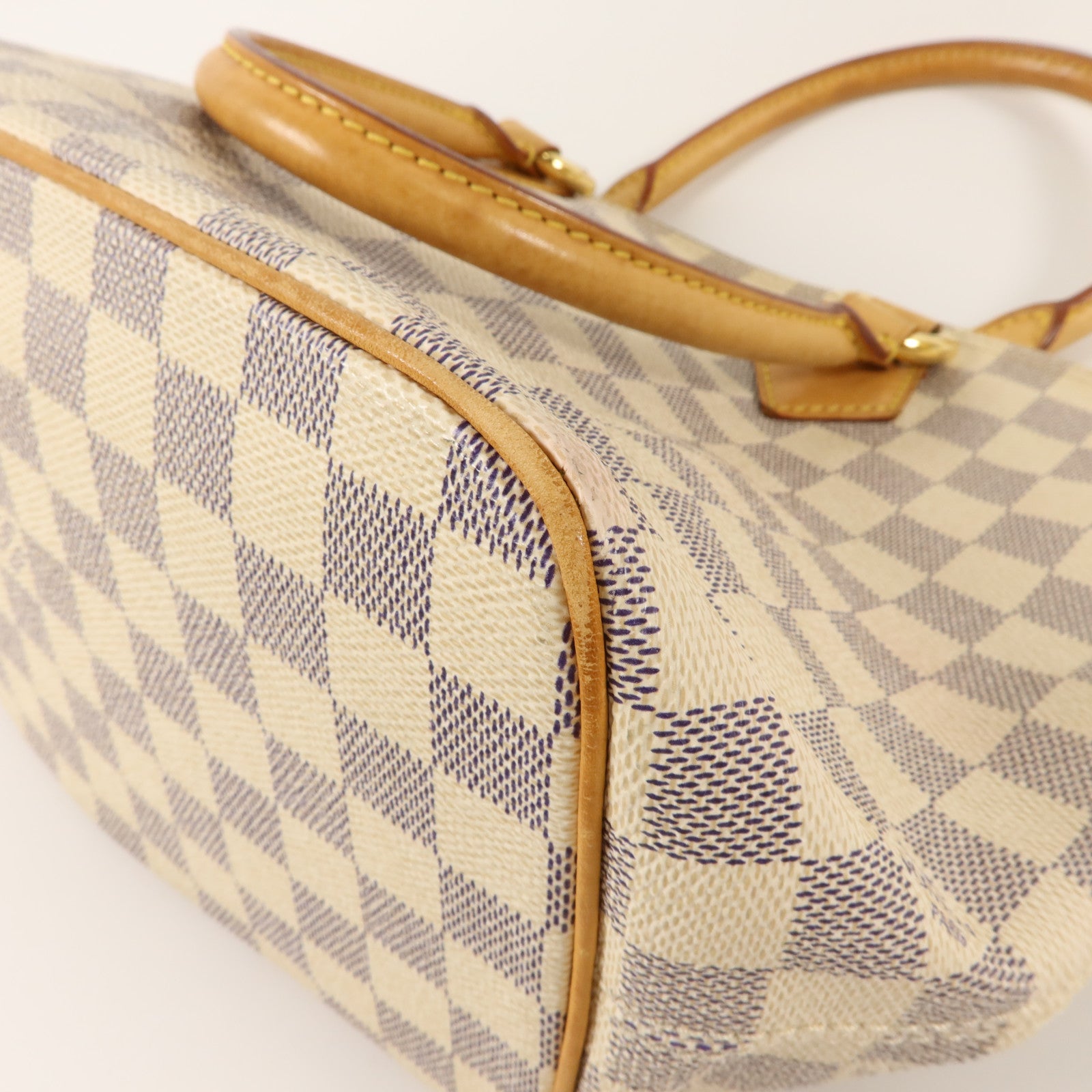 LOUIS VUITTON Damier Azur Saleya PM手挽袋
