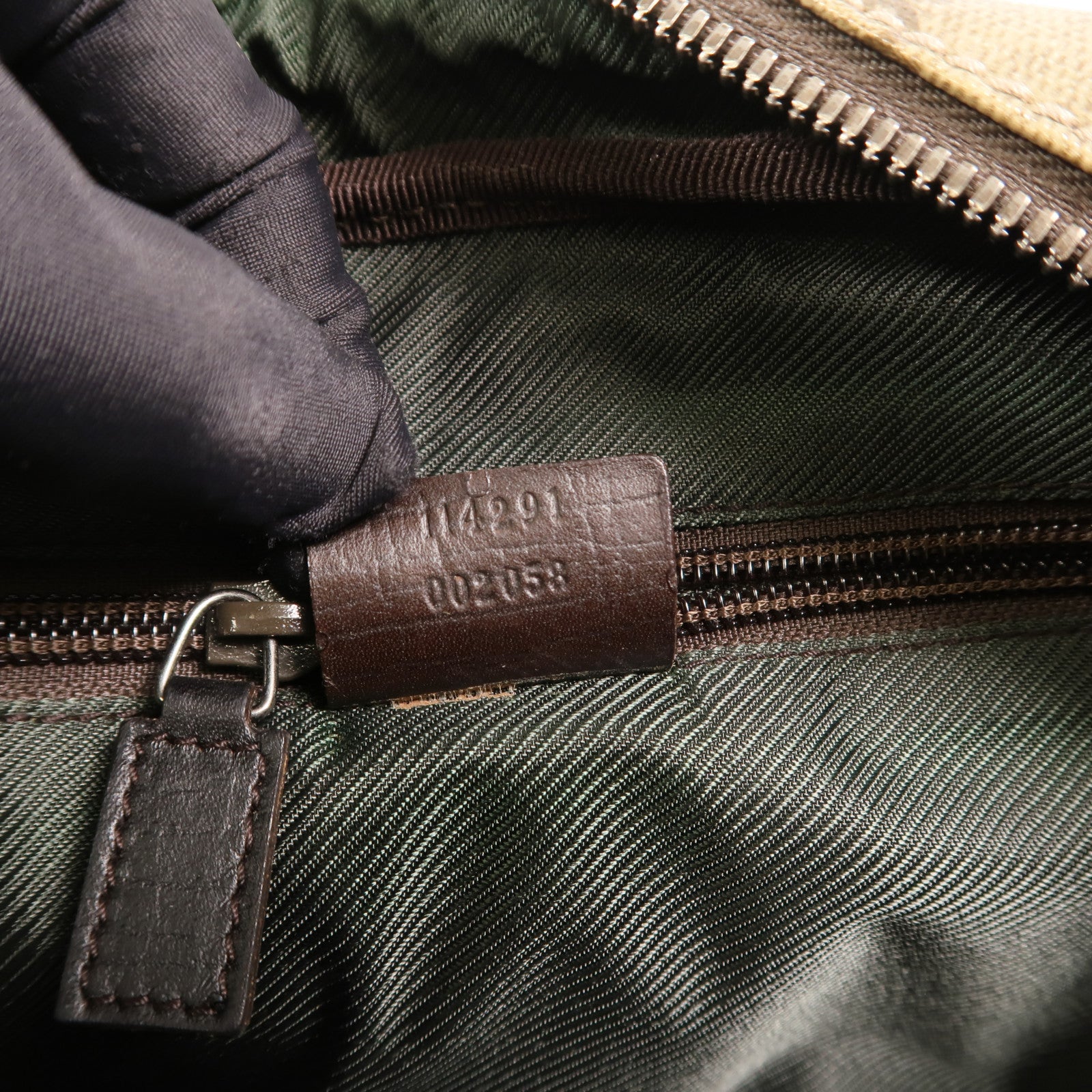 GUCCI 塗層帆布Shoulder Bag肩背袋