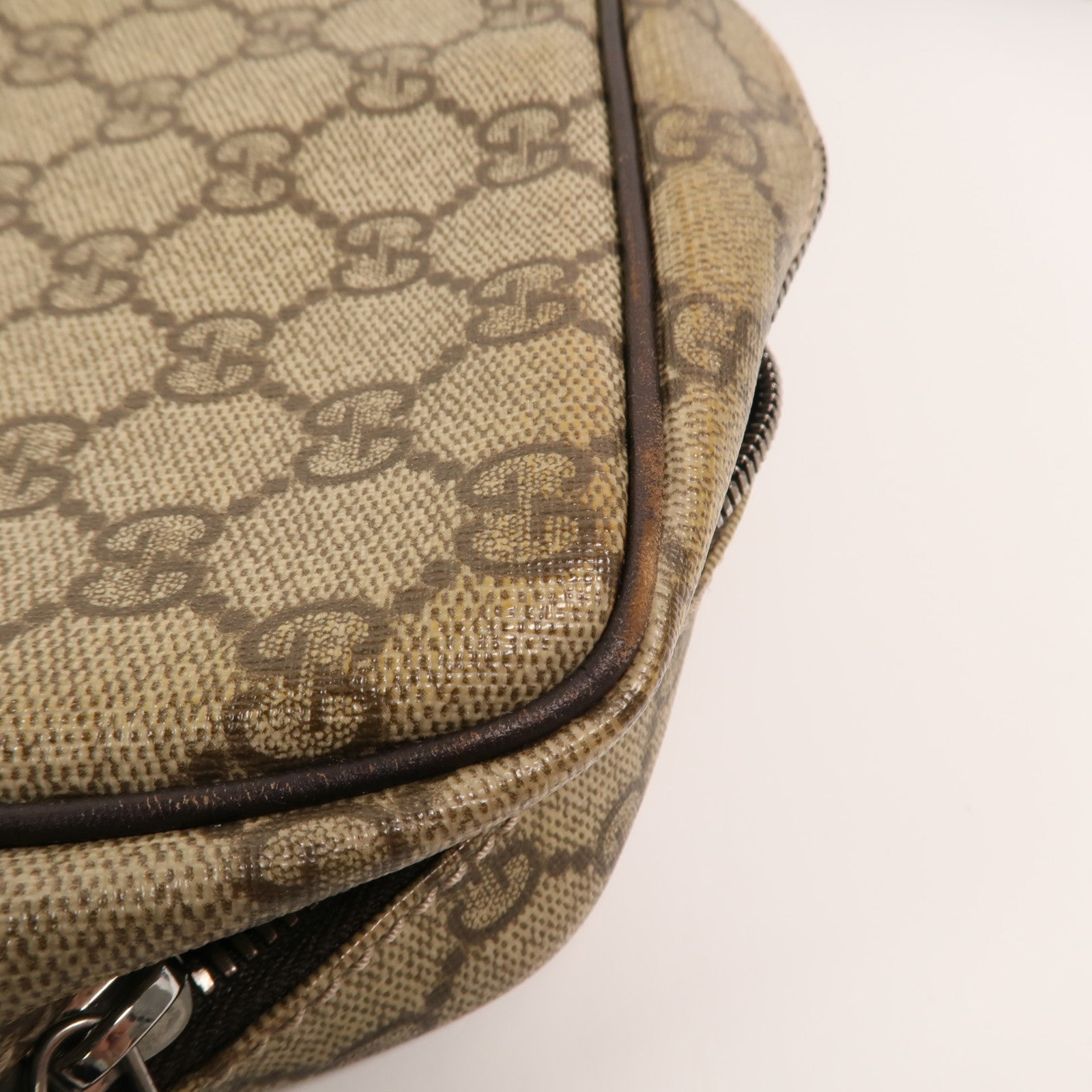 GUCCI 塗層帆布Shoulder Bag肩背袋