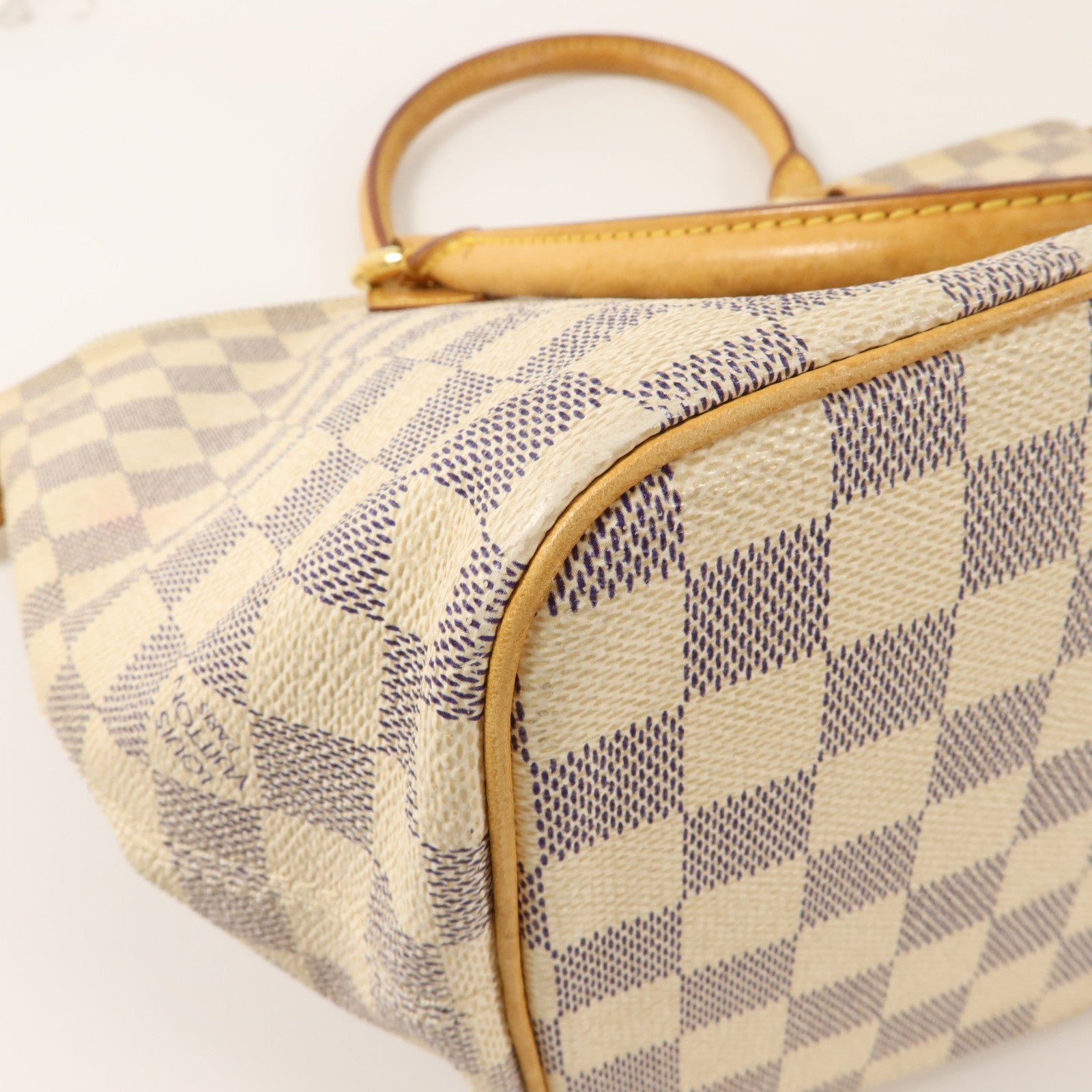 LOUIS VUITTON Damier Azur Saleya PM手挽袋