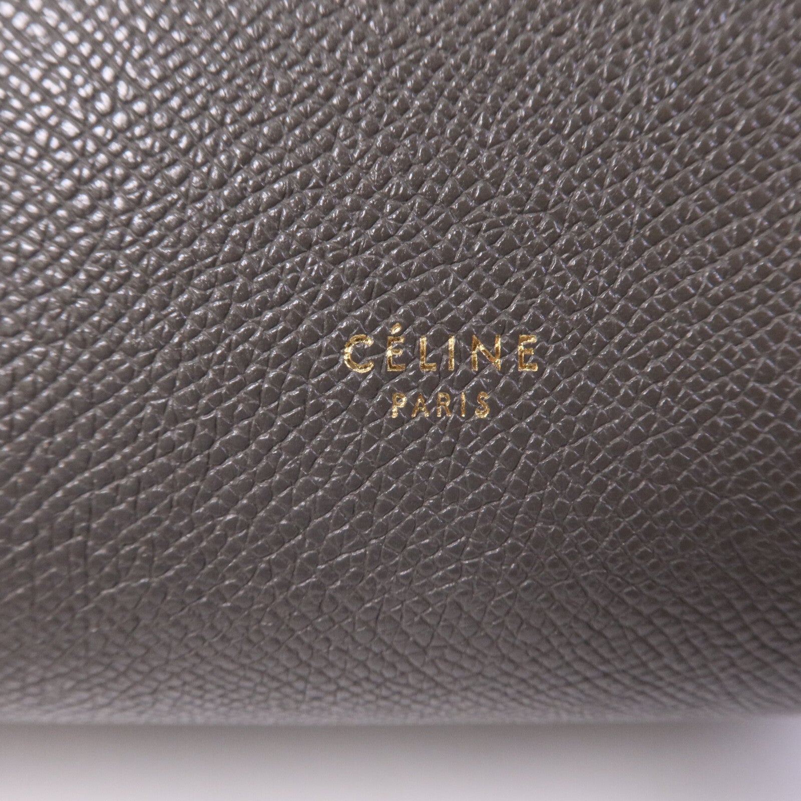 CELINE 牛皮皮革Belt Bag金扣手挽肩背兩用袋