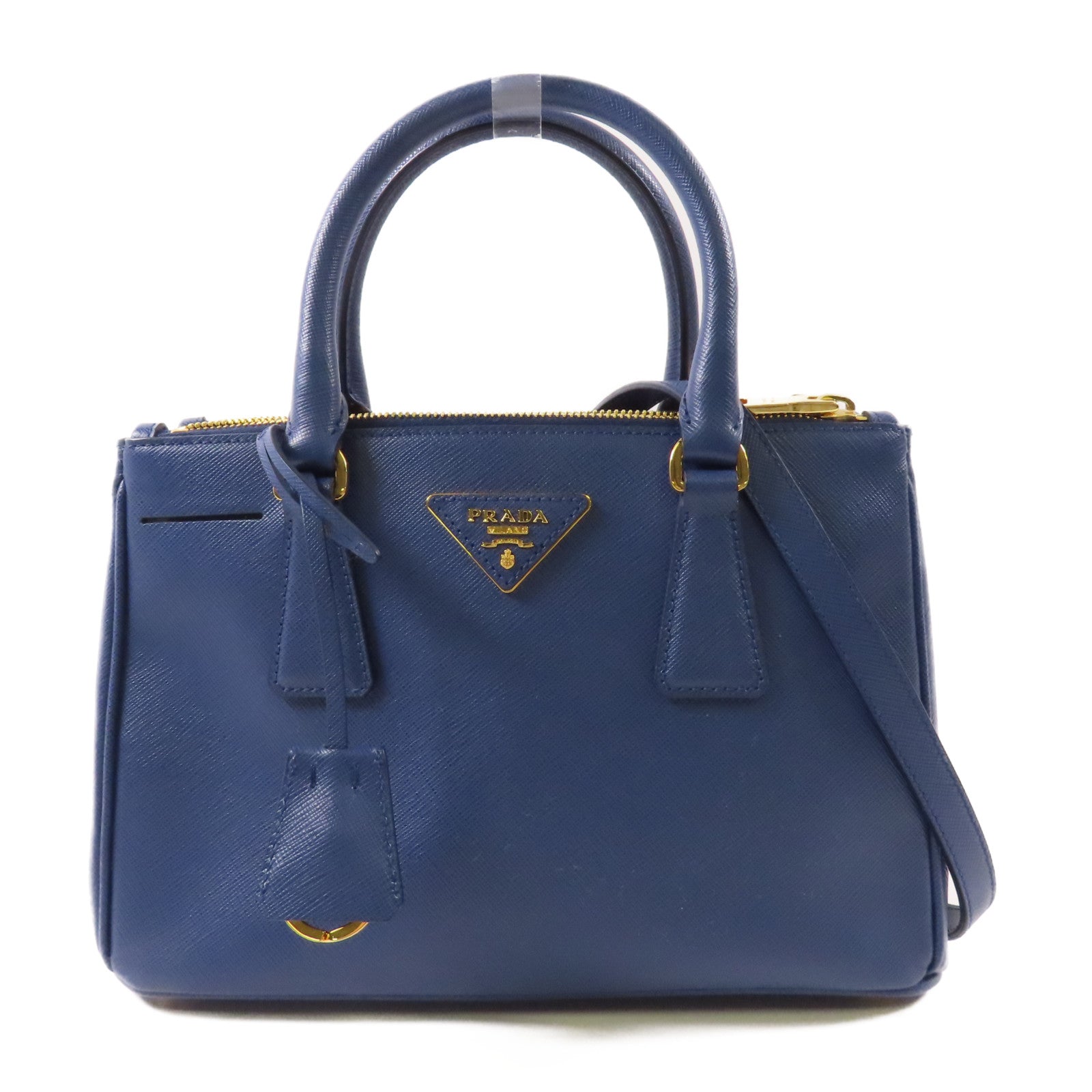 PRADA Saffiano皮革Killer Bag金扣手挽肩背兩用袋