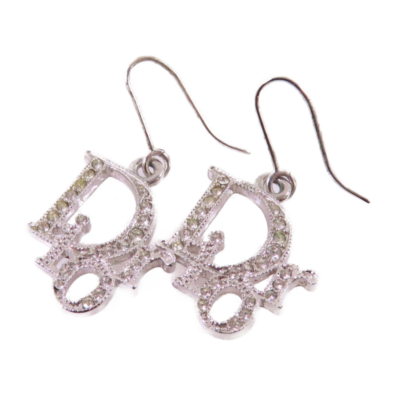 Dior 金屬/水鑽CD Earrings耳環