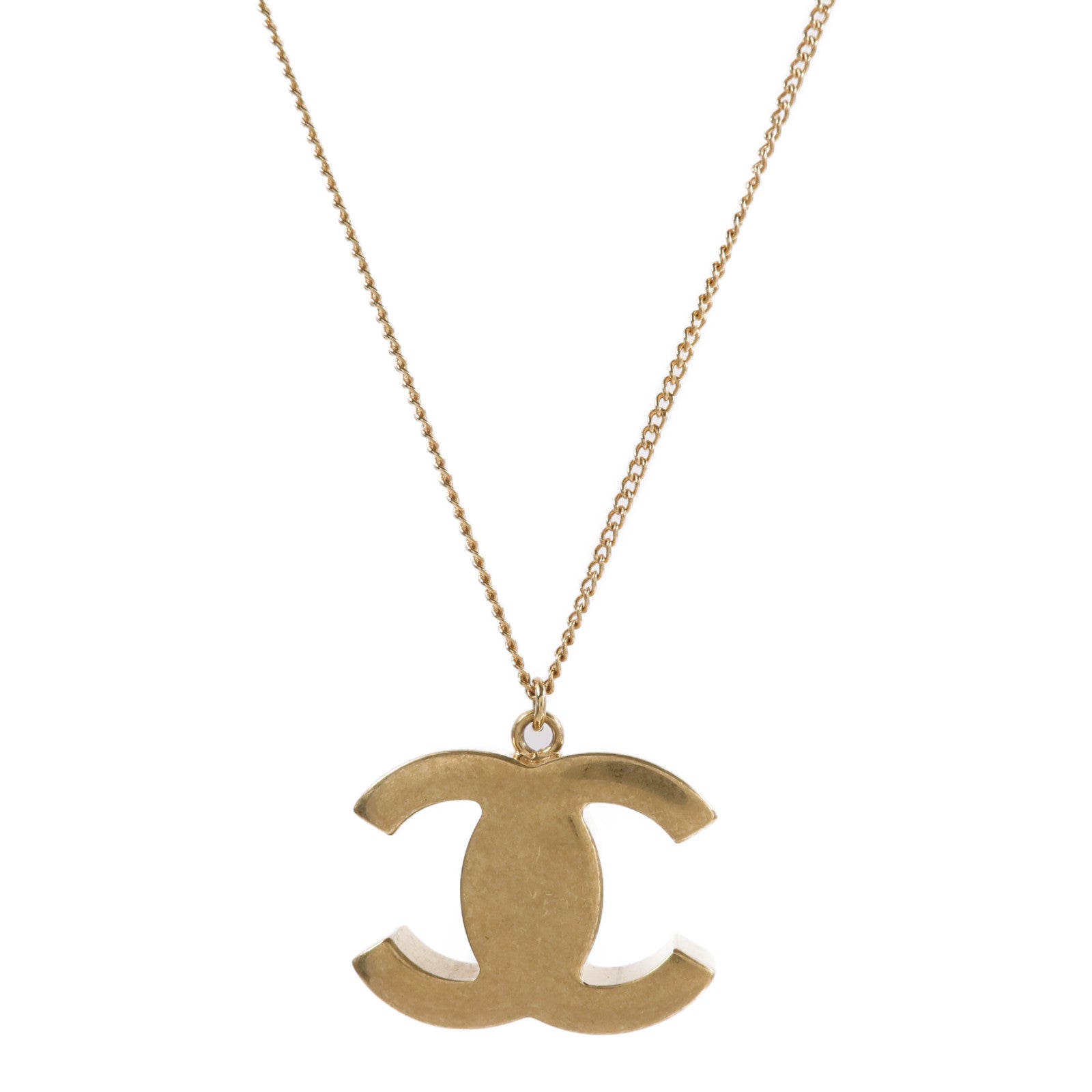 CHANEL 金屬Vintage CC Turnlock Necklace項鍊