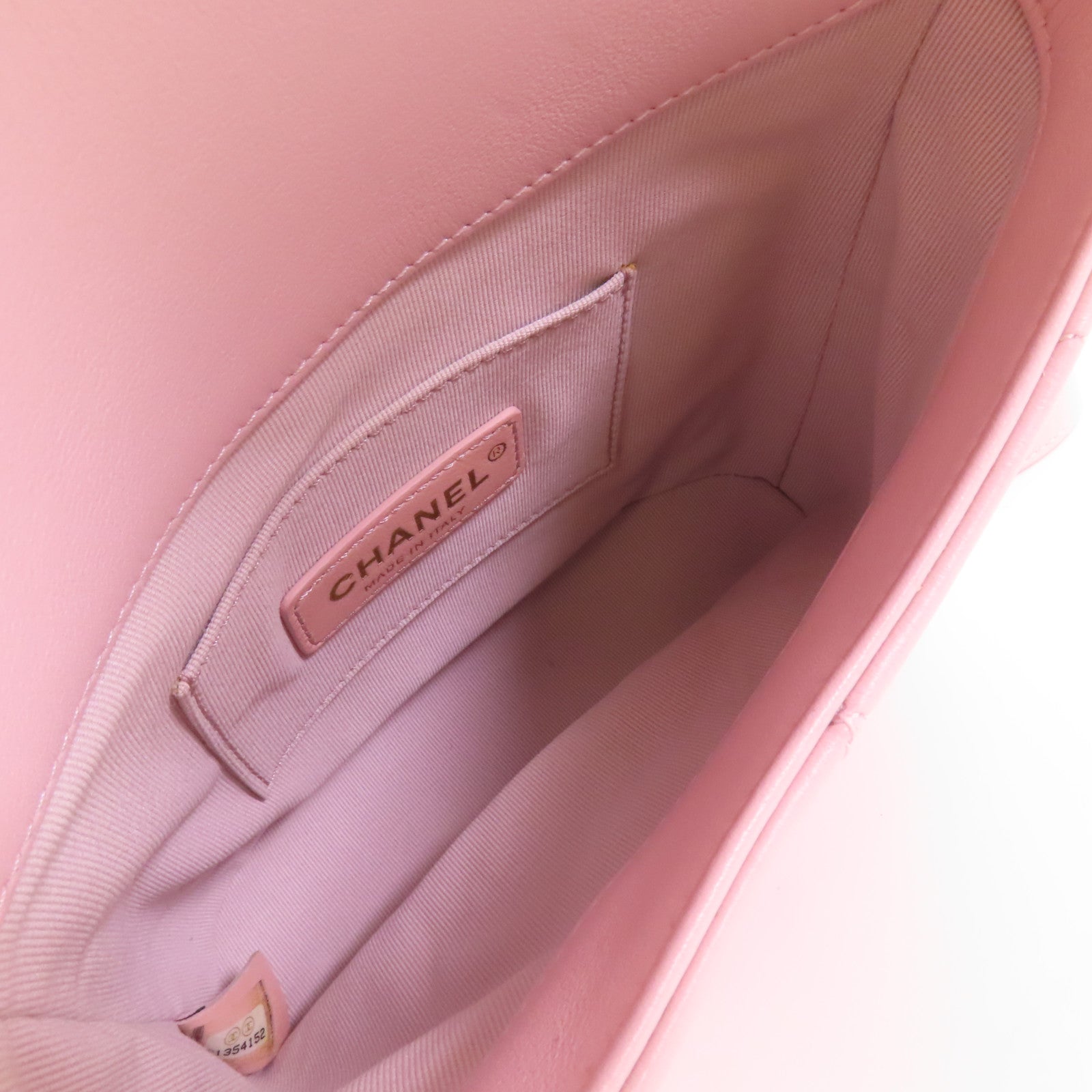 CHANEL 牛皮皮革Chain Shoulder金扣肩背袋