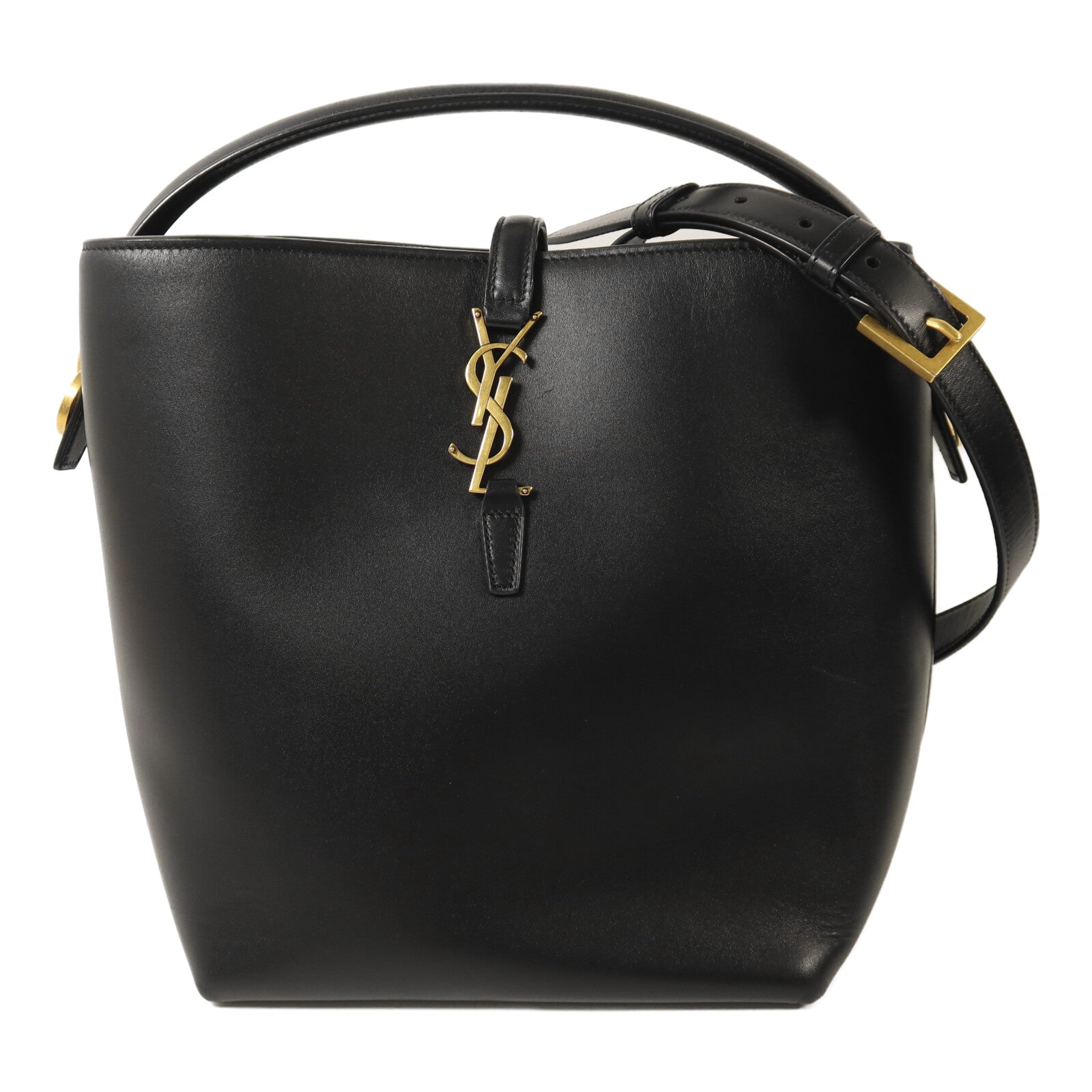 YVES SAINT LAURENT 牛皮皮革Le 37手挽肩背兩用袋