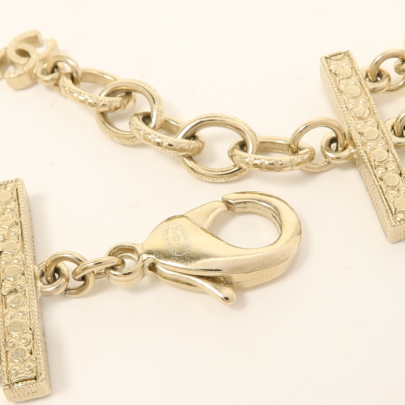 CHANEL 金屬/PVC Necklace項鍊