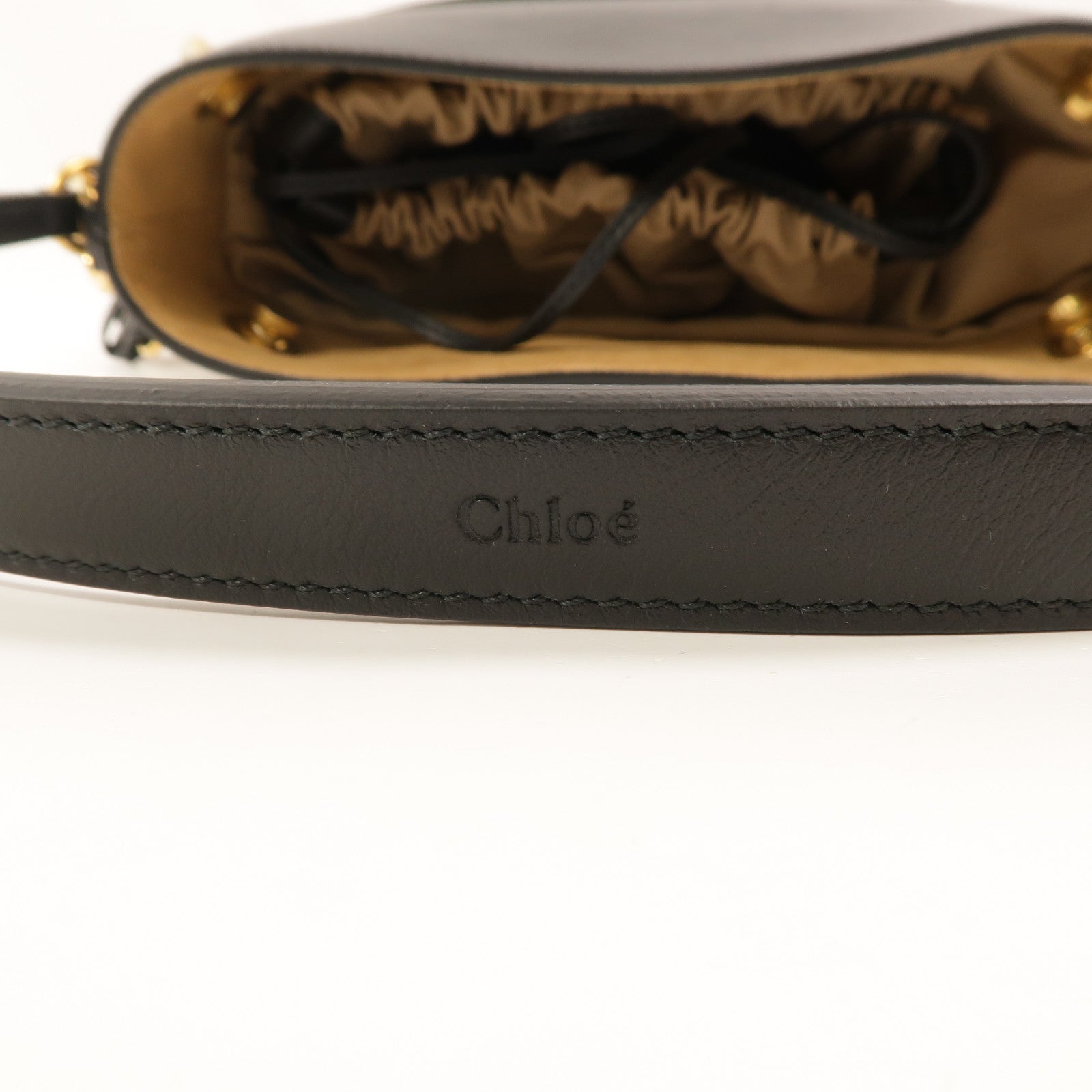 Chloe 牛皮皮革2 Way Bucket Bag手挽肩背兩用袋
