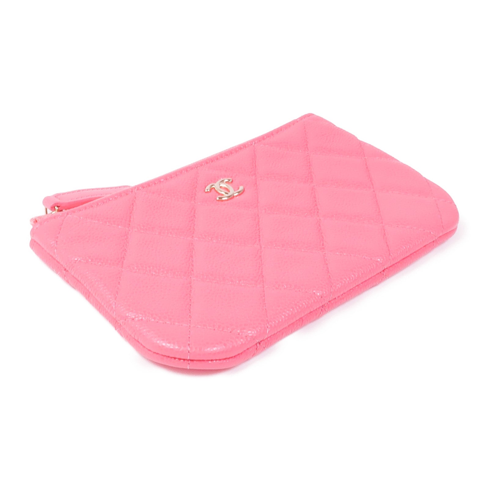 CHANEL 牛皮皮革Clutch Bag金扣手拿包