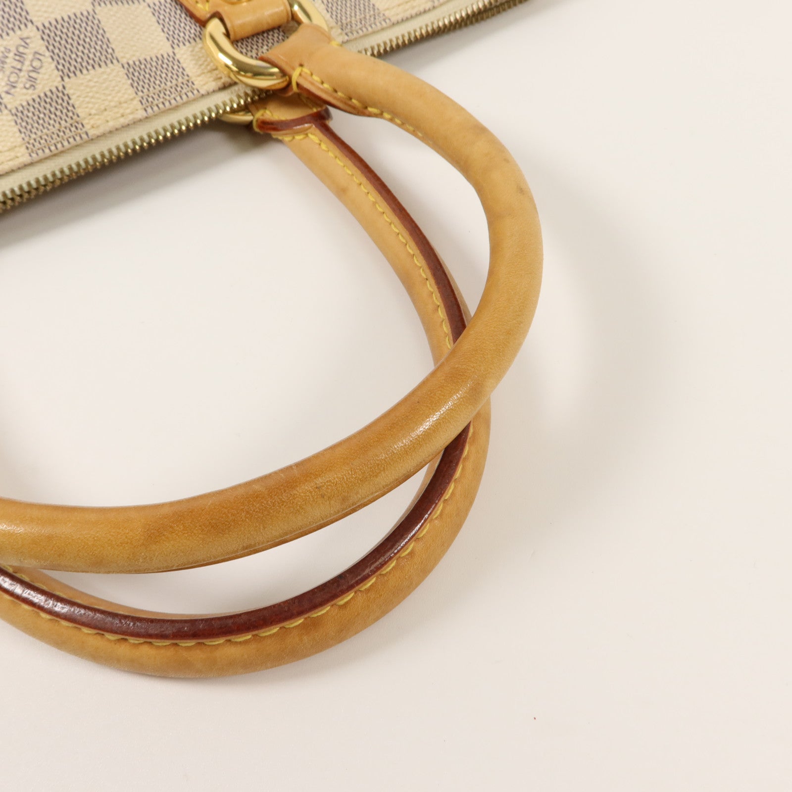 LOUIS VUITTON Damier Azur Saleya PM手挽袋