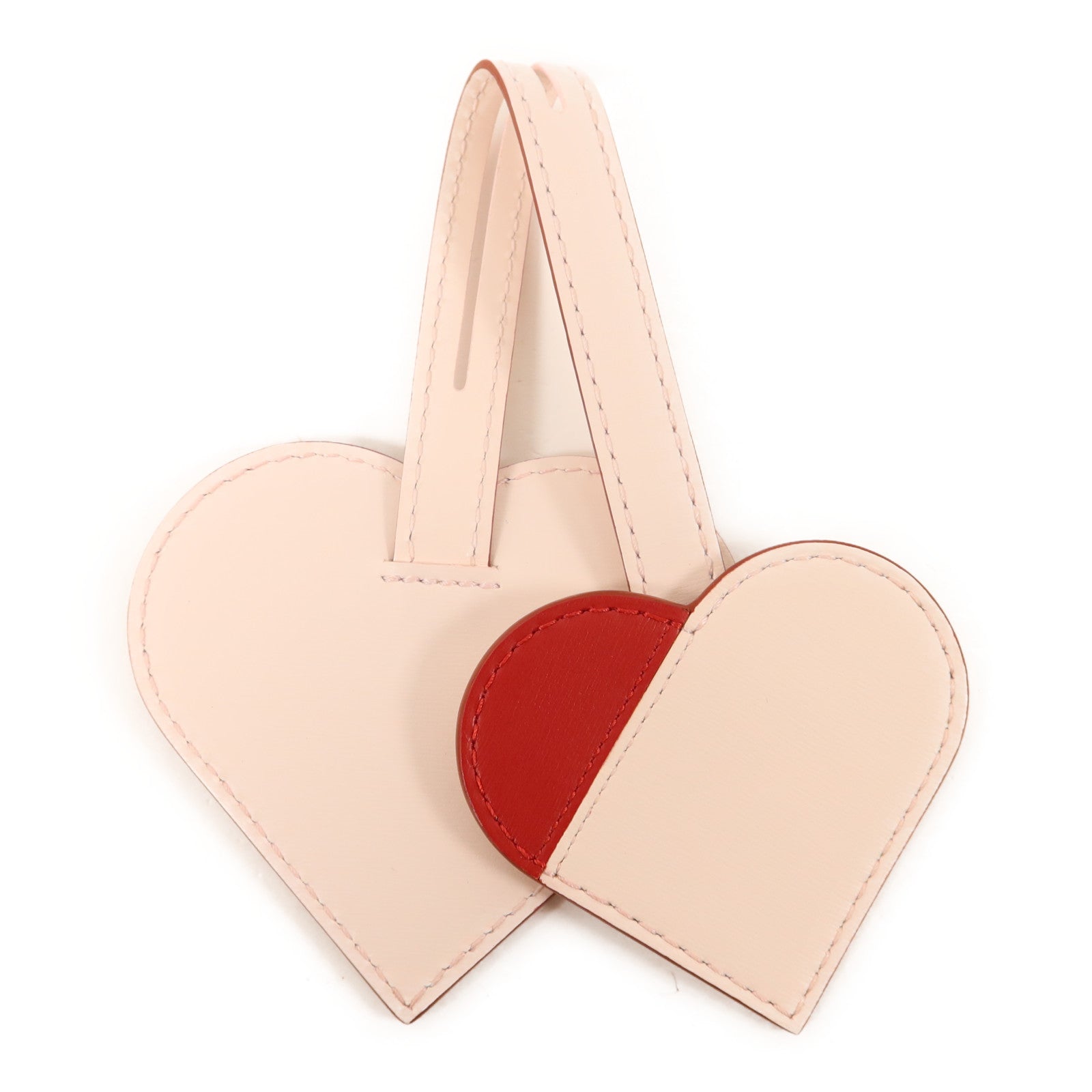 Delvaux Box Calf皮革Charms D Coeur掛飾