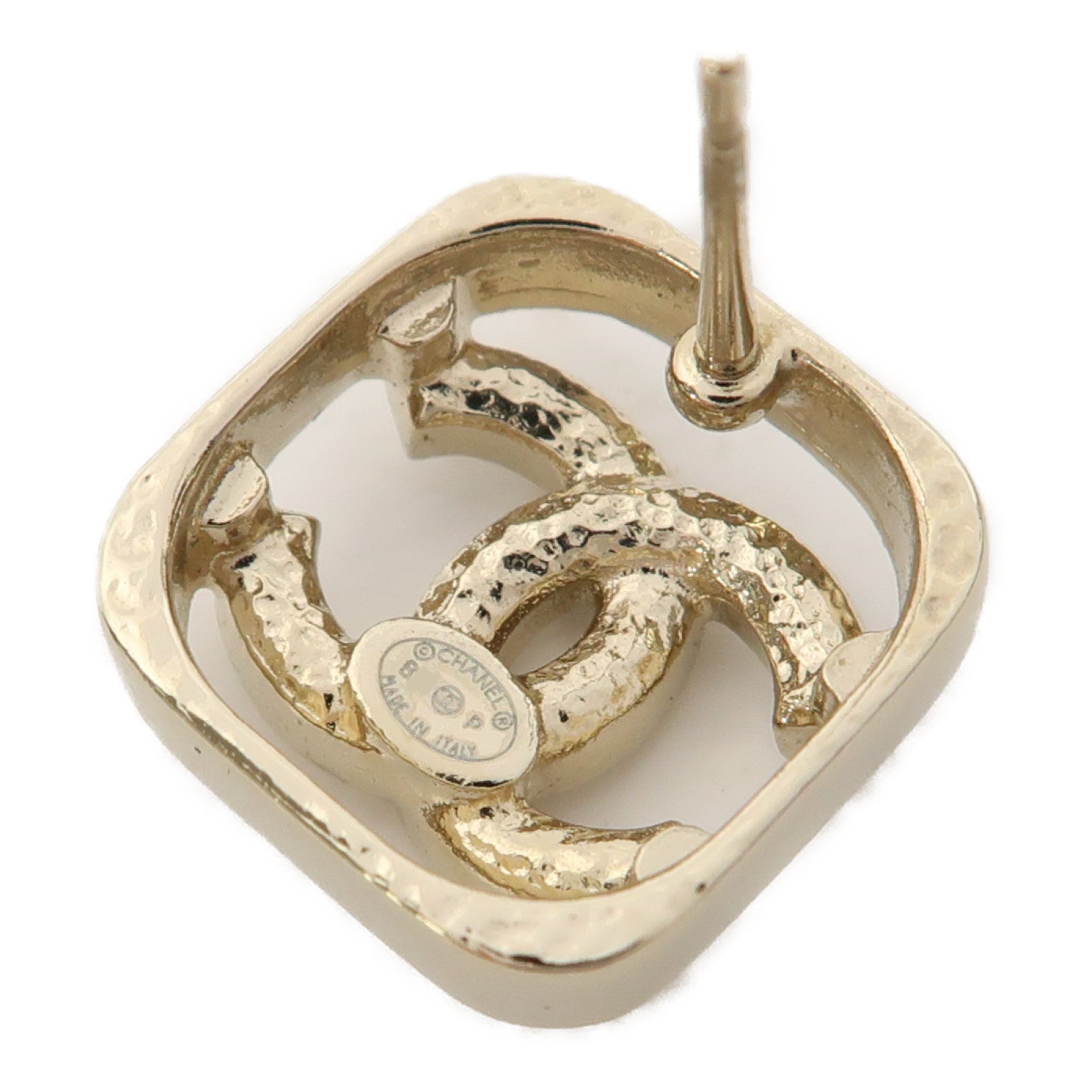 CHANEL 金屬Earrings耳環金色