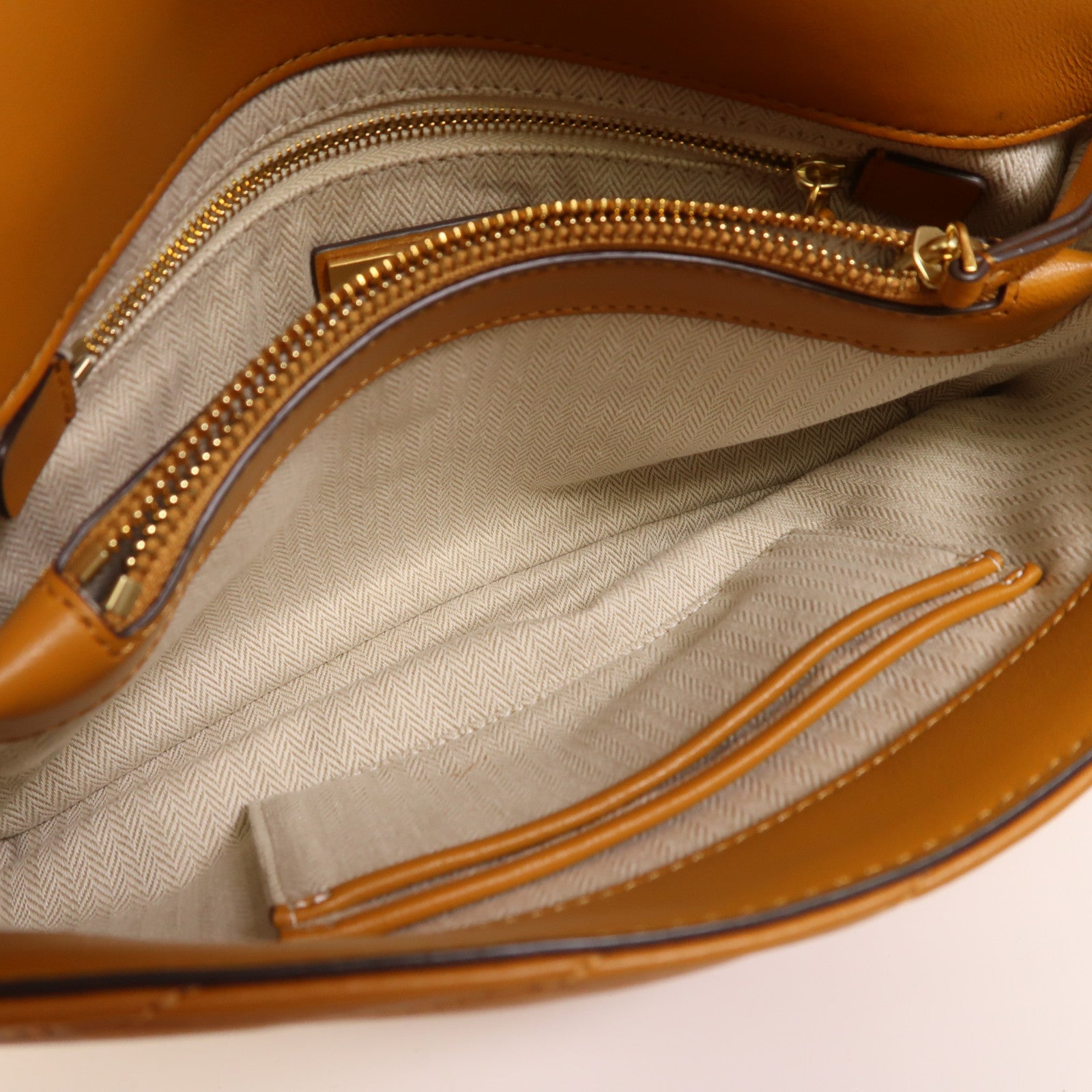 Tory Burch 牛皮皮革Chain Shoulder金扣鏈帶肩背袋