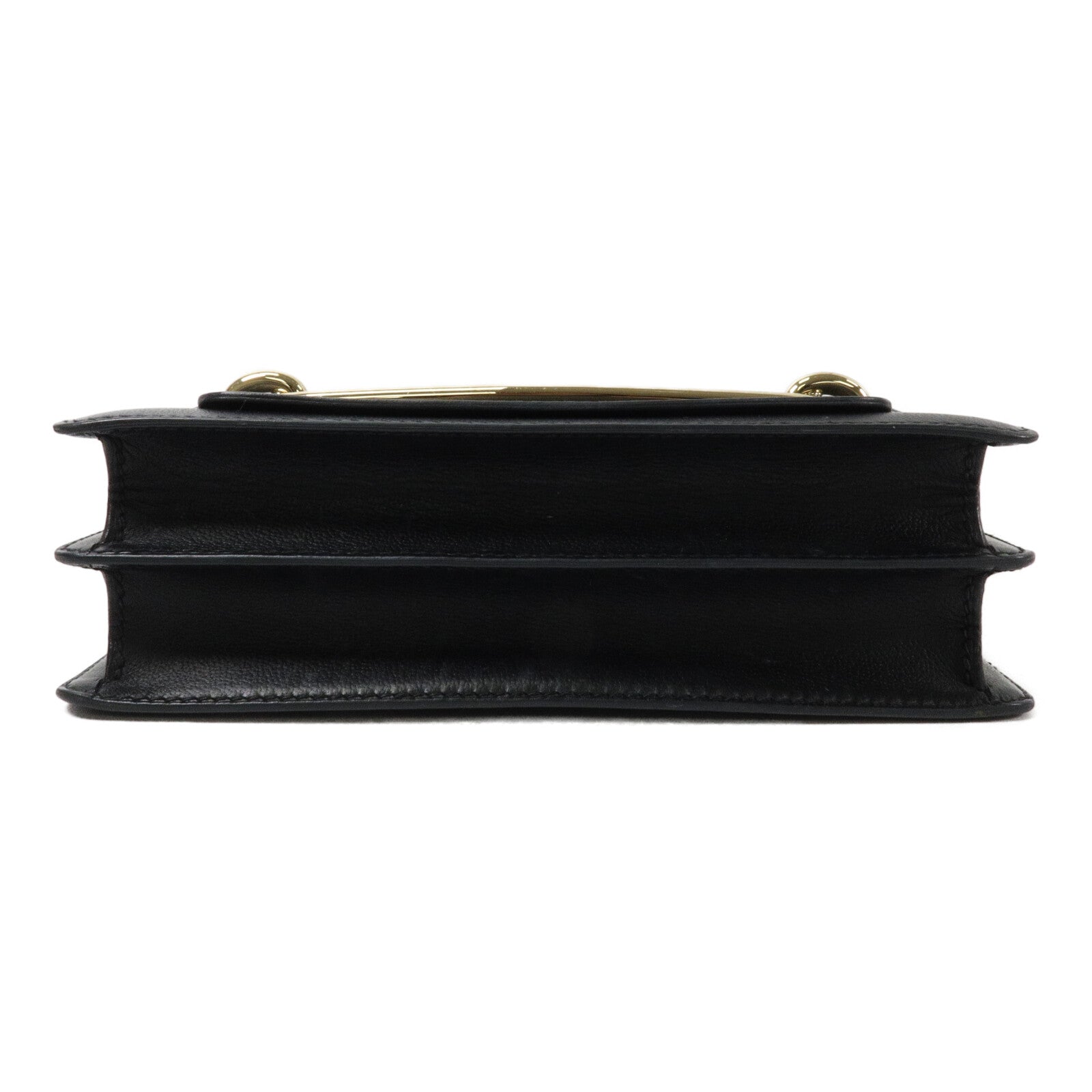 HERMES Allegretto皮革Roulis 23肩背袋Noir