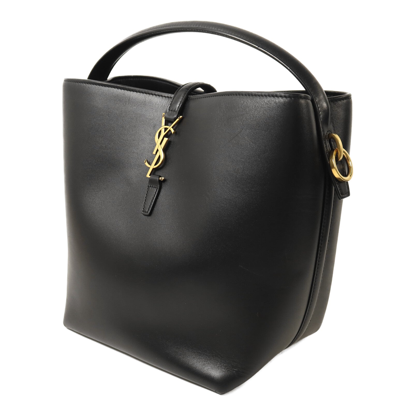 YVES SAINT LAURENT 牛皮皮革Le 37手挽肩背兩用袋
