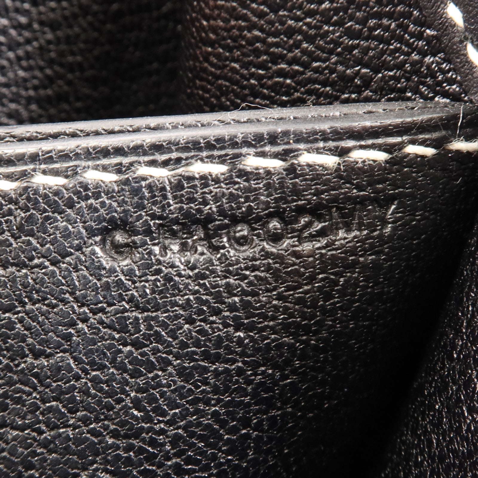 HERMES Sombrero皮革Roulis 23銀扣肩背袋Noir