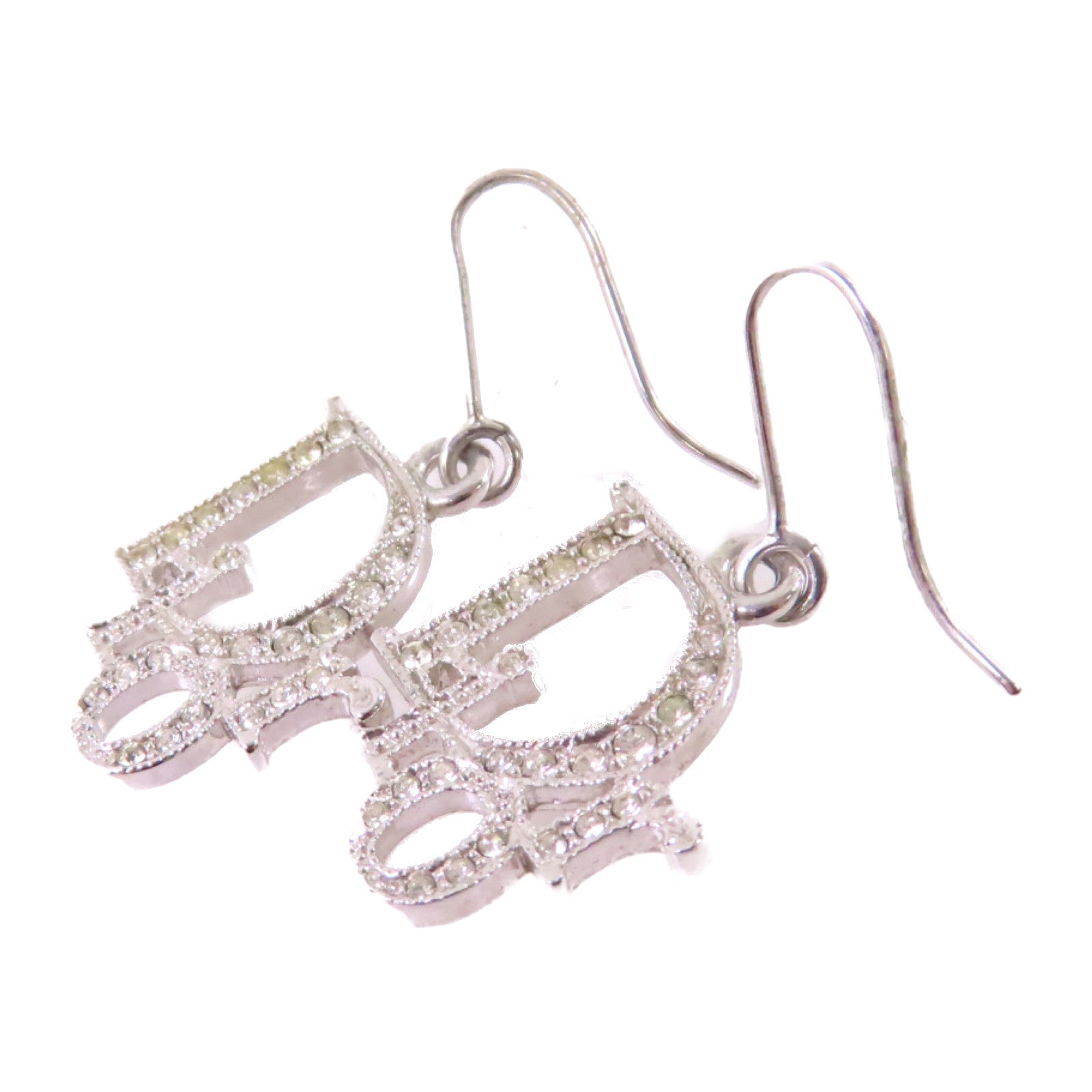 Dior 金屬/水鑽CD Earrings耳環