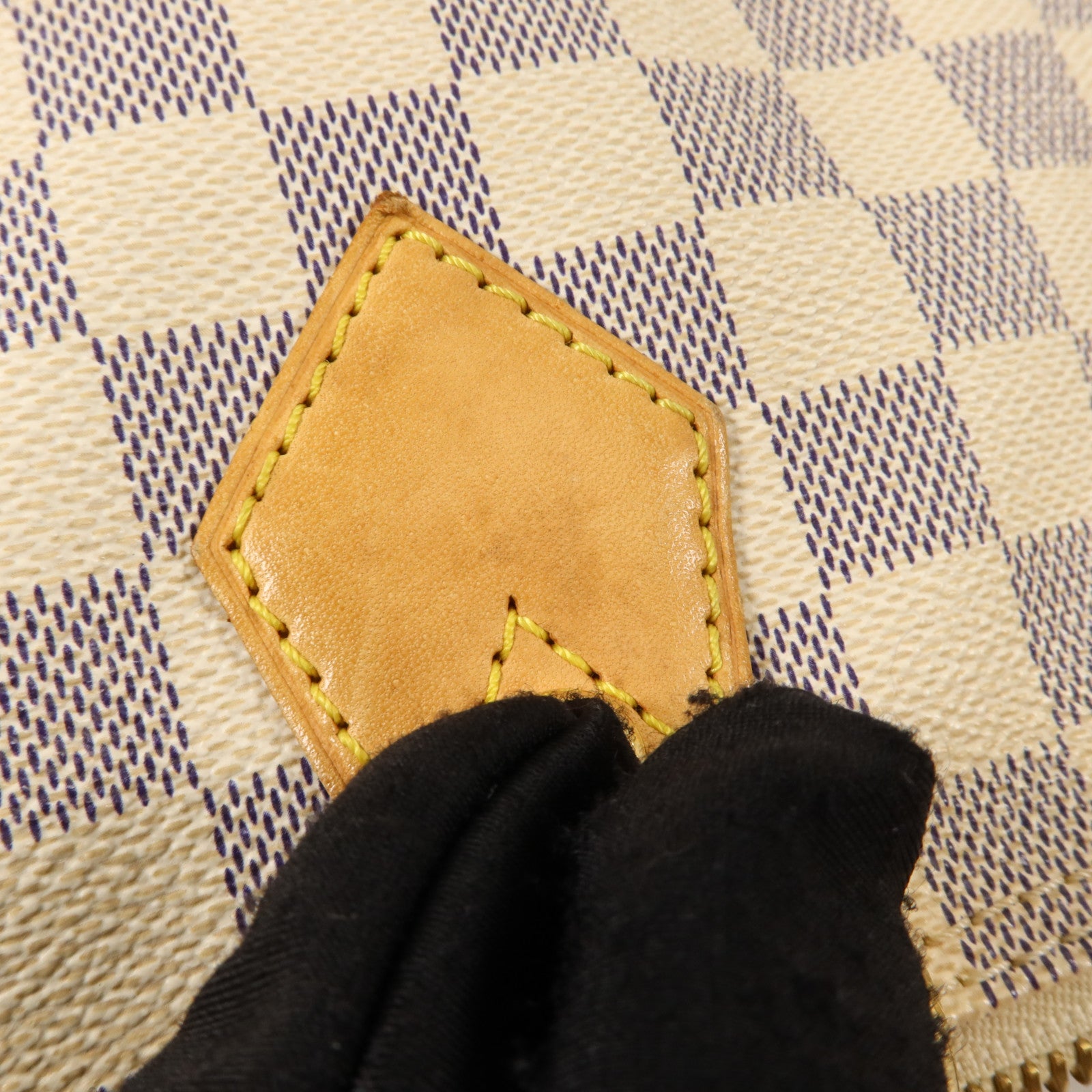 LOUIS VUITTON Damier Azur Saleya PM手挽袋