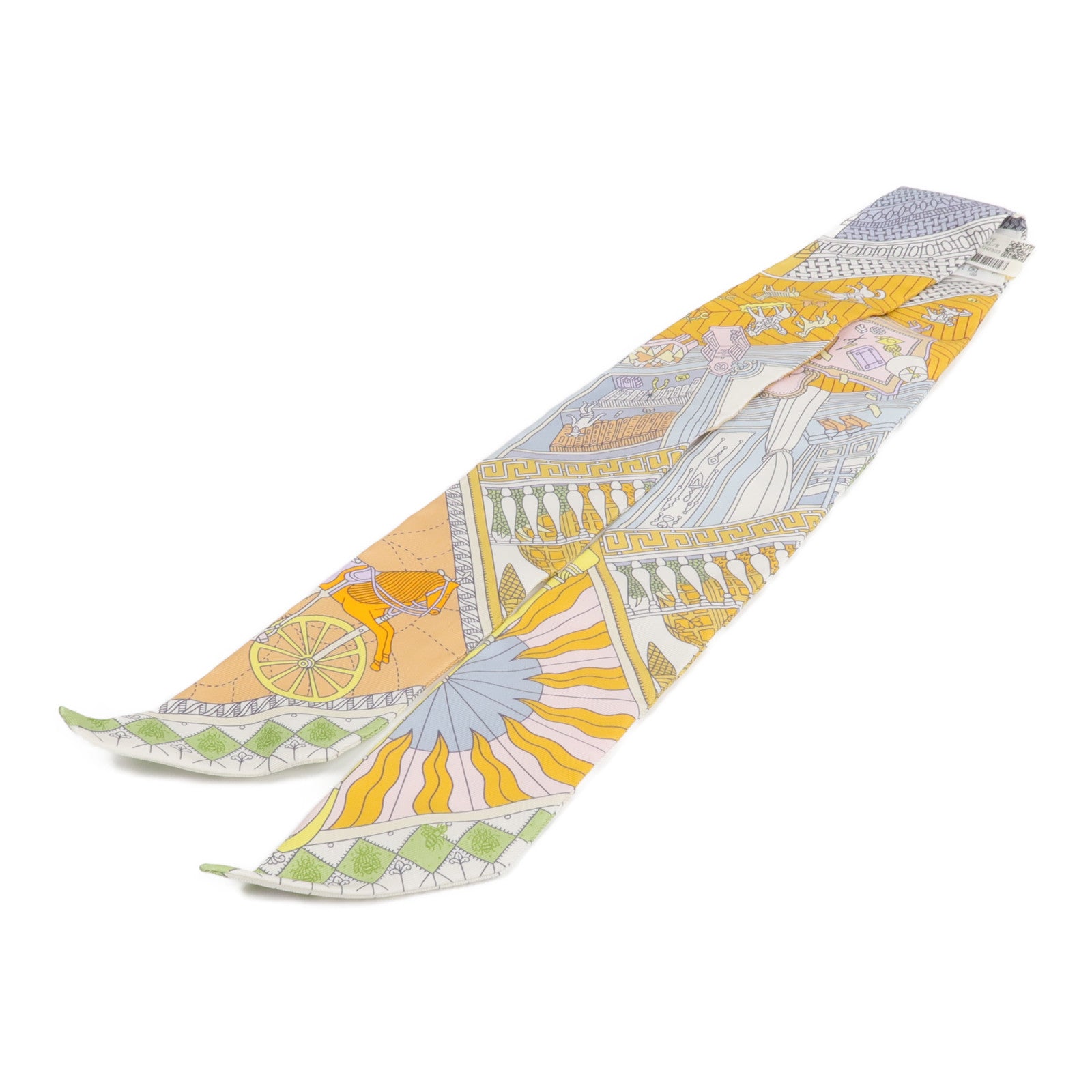 HERMES 絲質Twilly絲巾