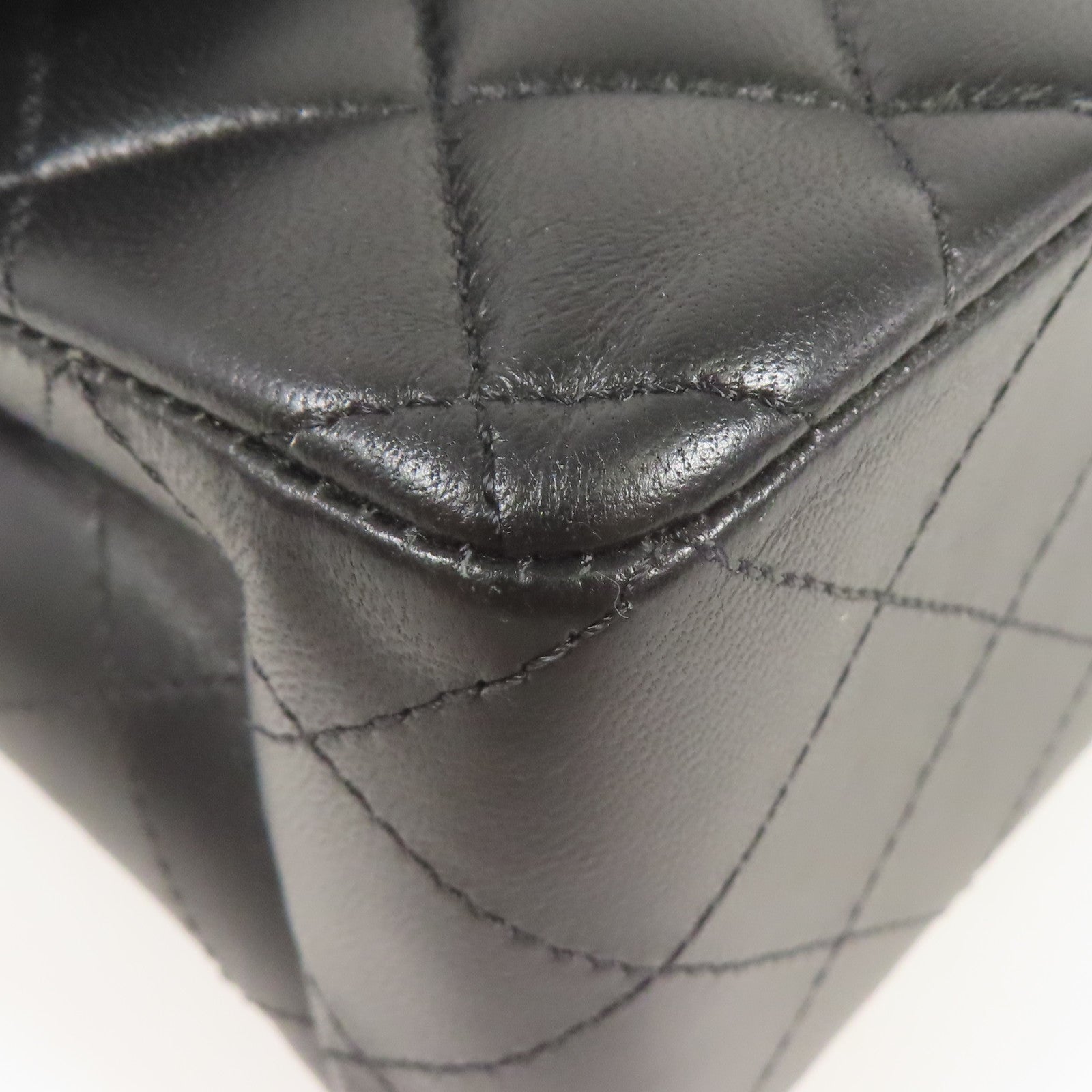 CHANEL 羊皮皮革Classic 23金扣鏈帶肩背袋