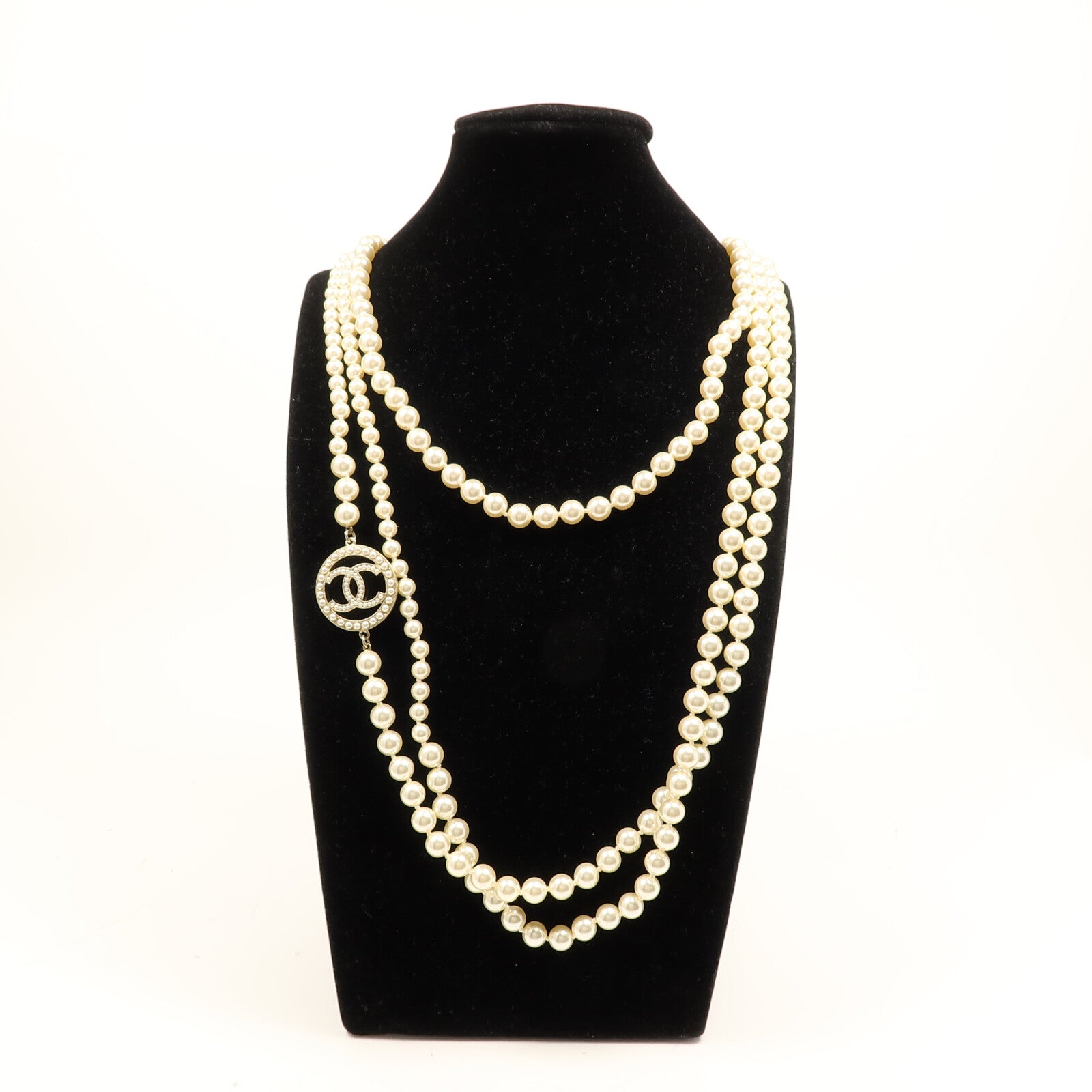 CHANEL 金屬/PVC Necklace項鍊